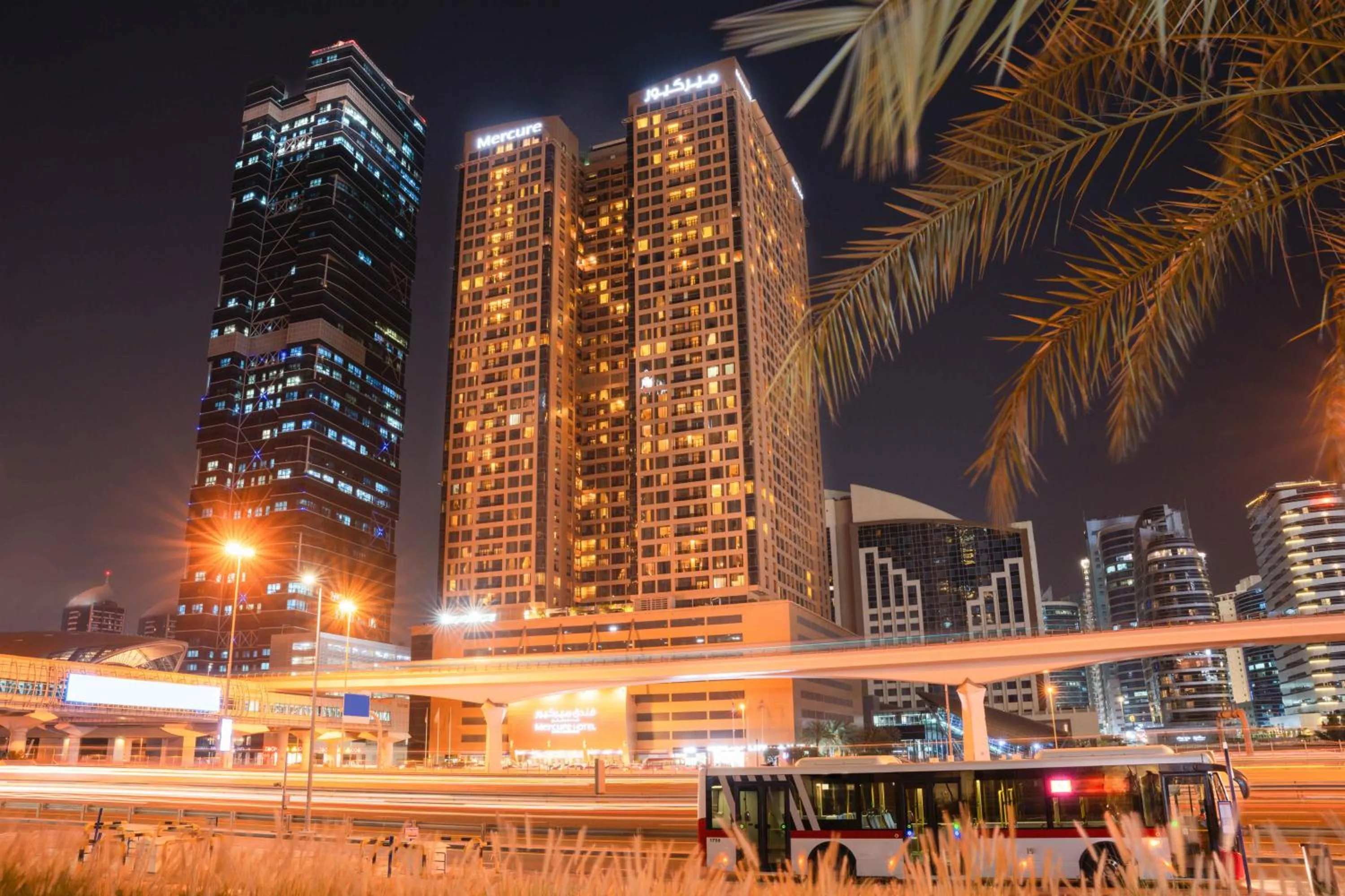 Property building in Mercure Dubai Barsha Heights Hotel Suites And Apartments