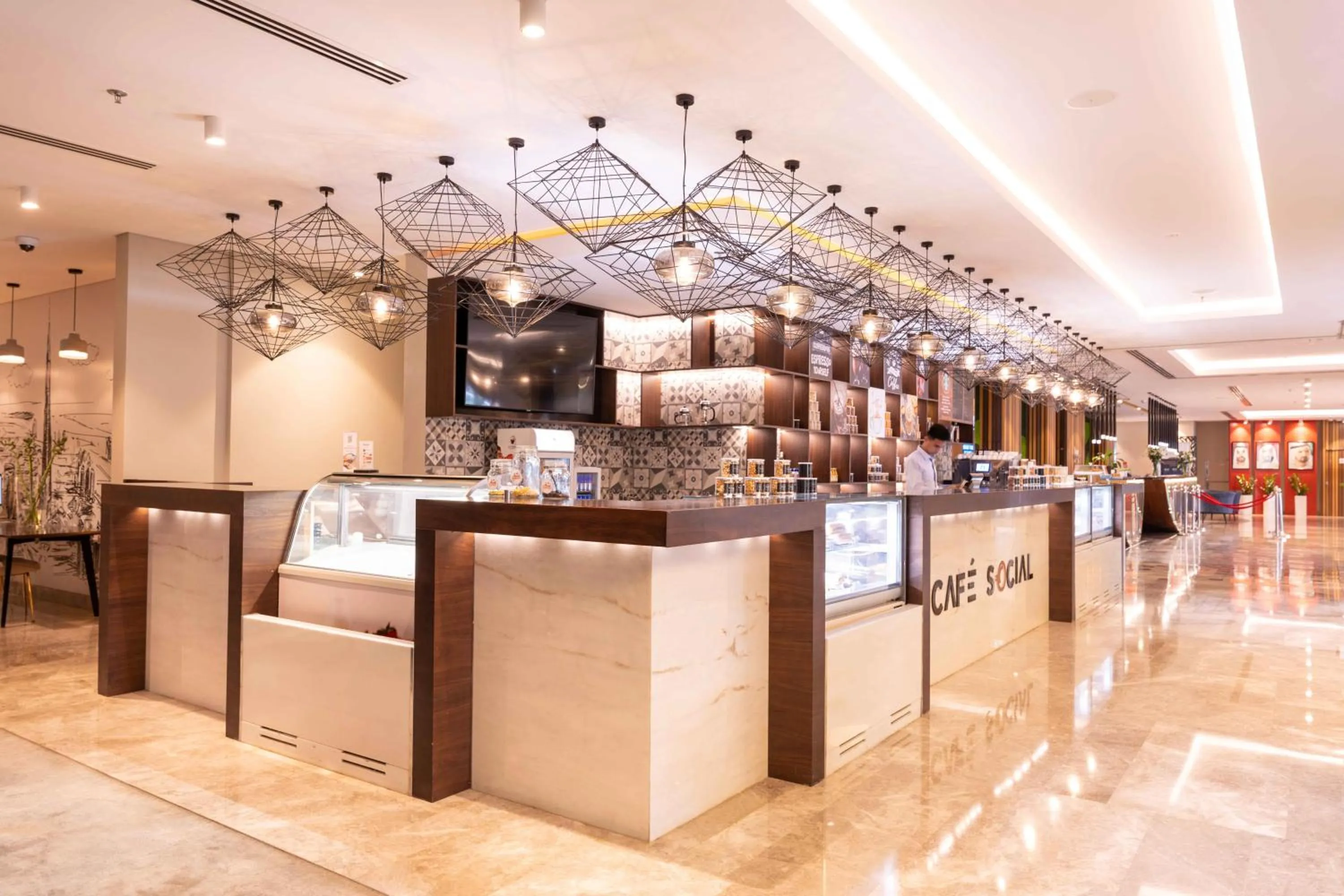 Restaurant/places to eat in Mercure Dubai Barsha Heights Hotel Suites And Apartments