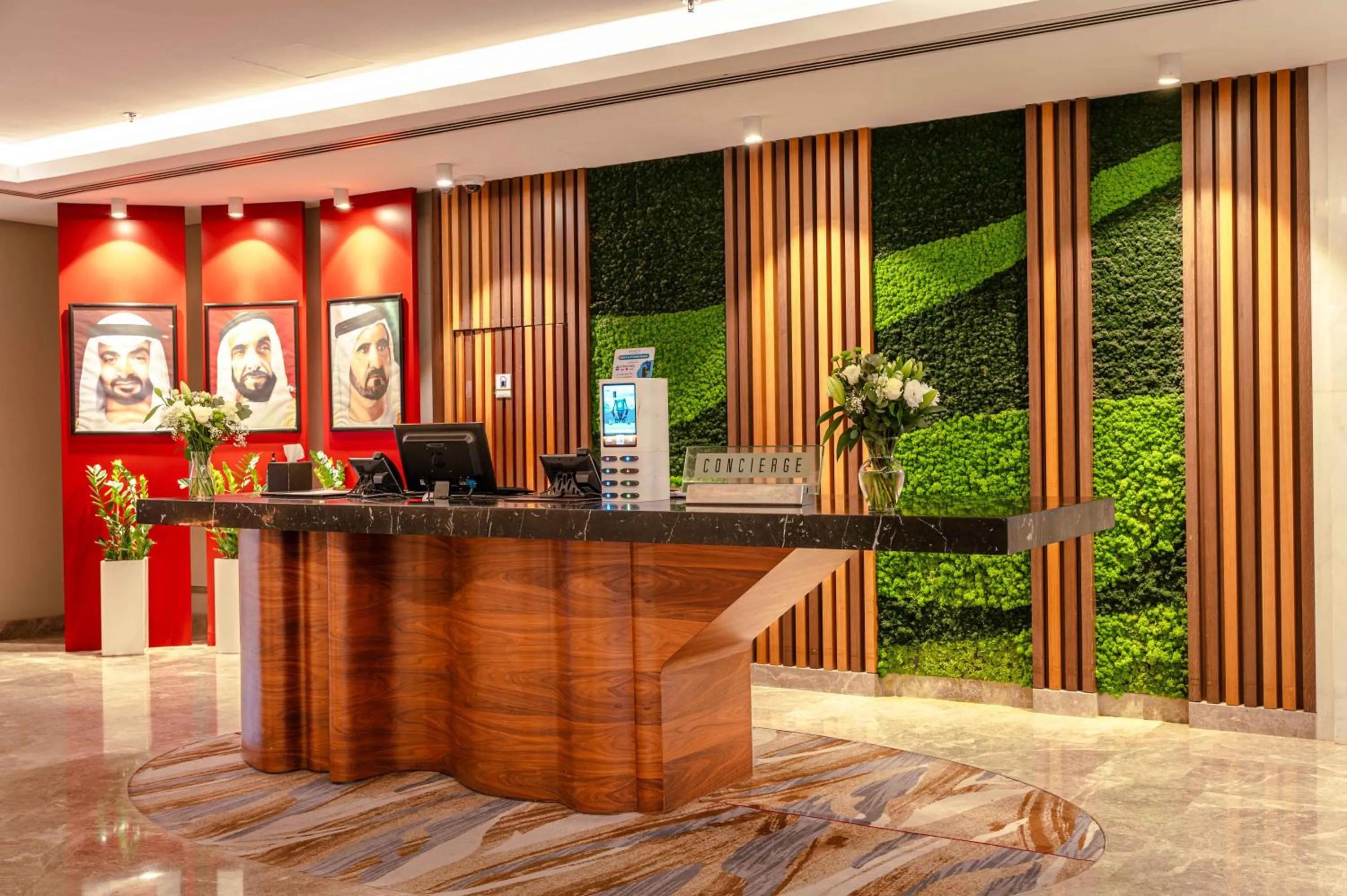 Lobby or reception in Mercure Dubai Barsha Heights Hotel Suites And Apartments