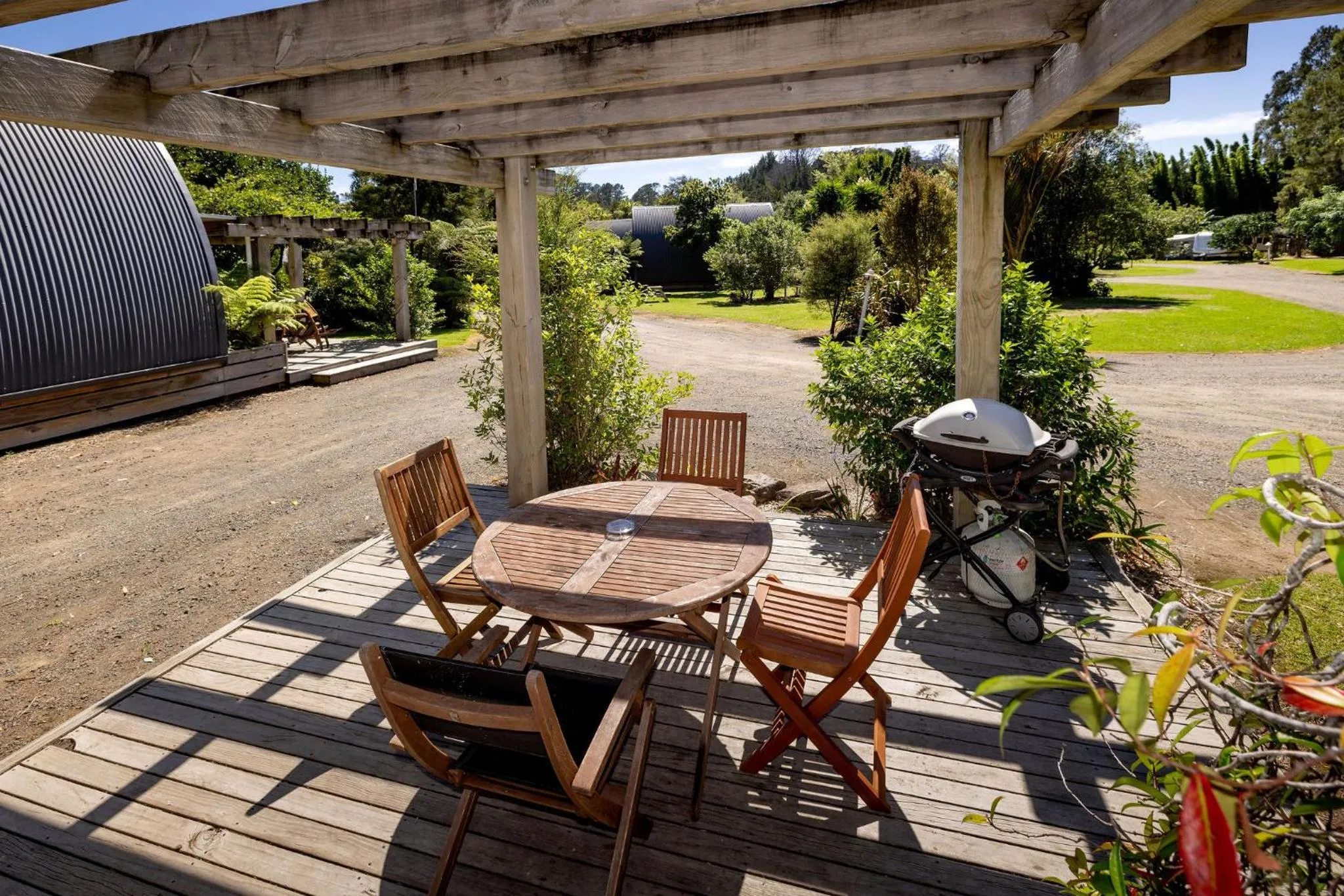 Balcony/Terrace in Hot Water Beach TOP 10 Holiday Park