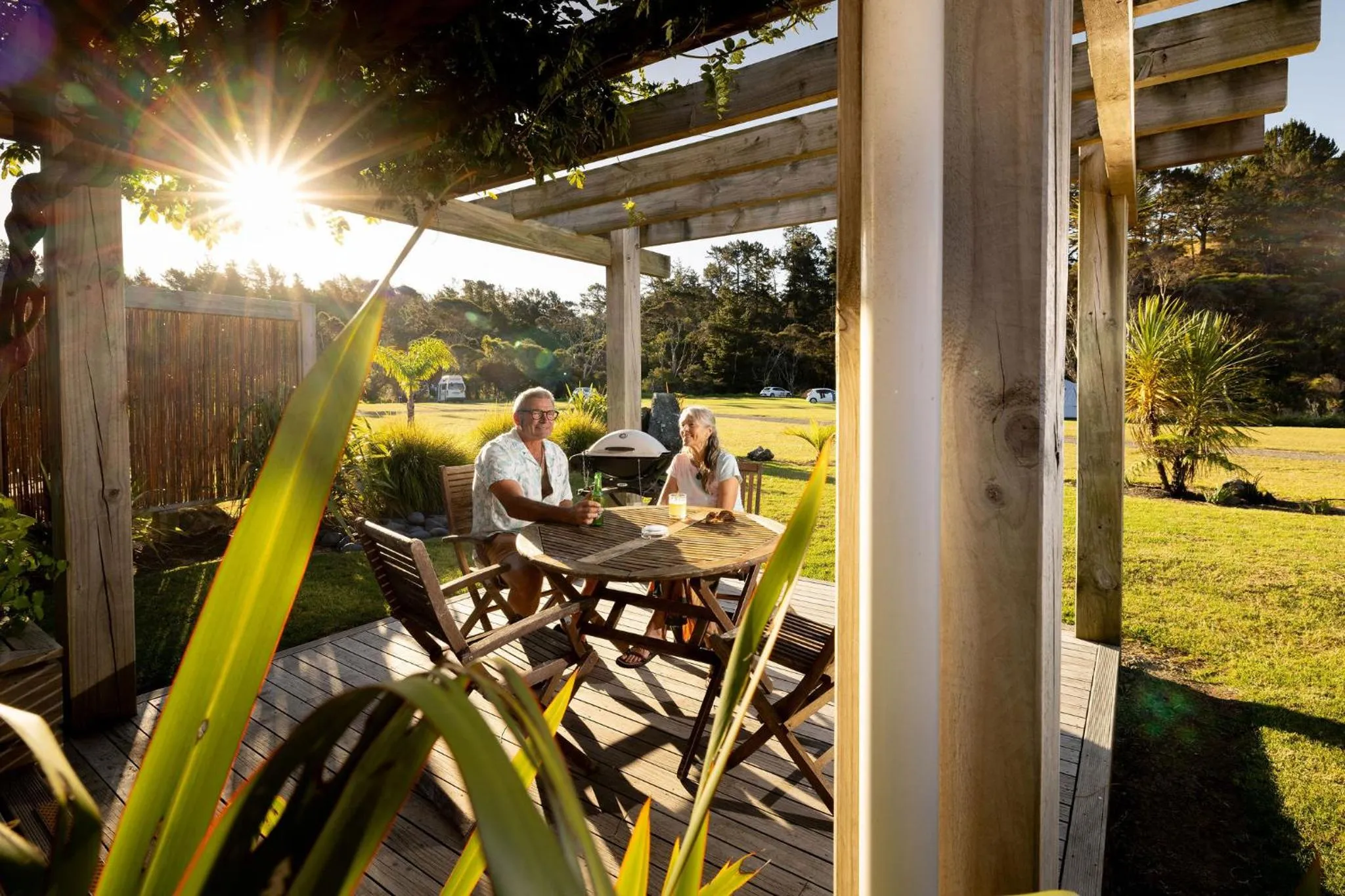 Balcony/Terrace in Hot Water Beach TOP 10 Holiday Park