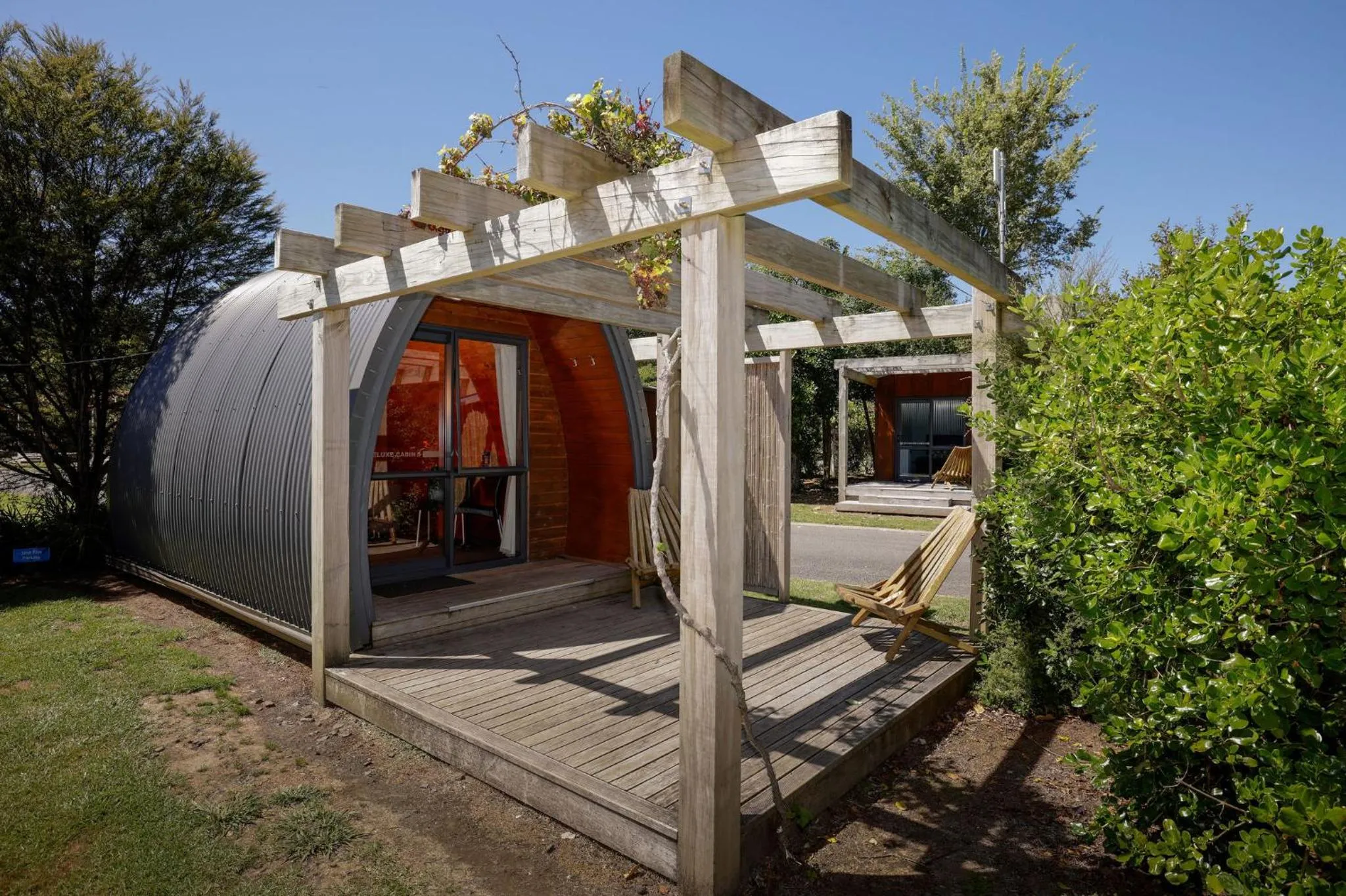Balcony/Terrace in Hot Water Beach TOP 10 Holiday Park