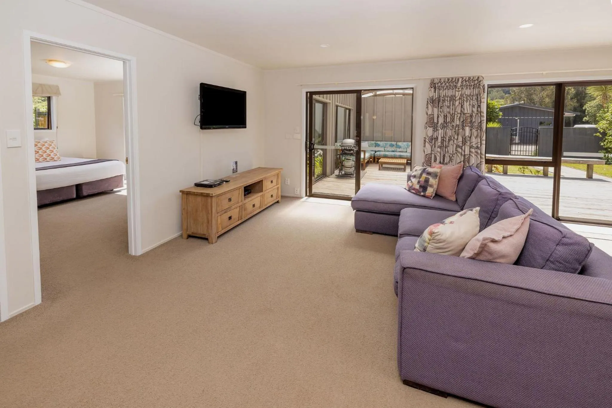 Living room in Hot Water Beach TOP 10 Holiday Park