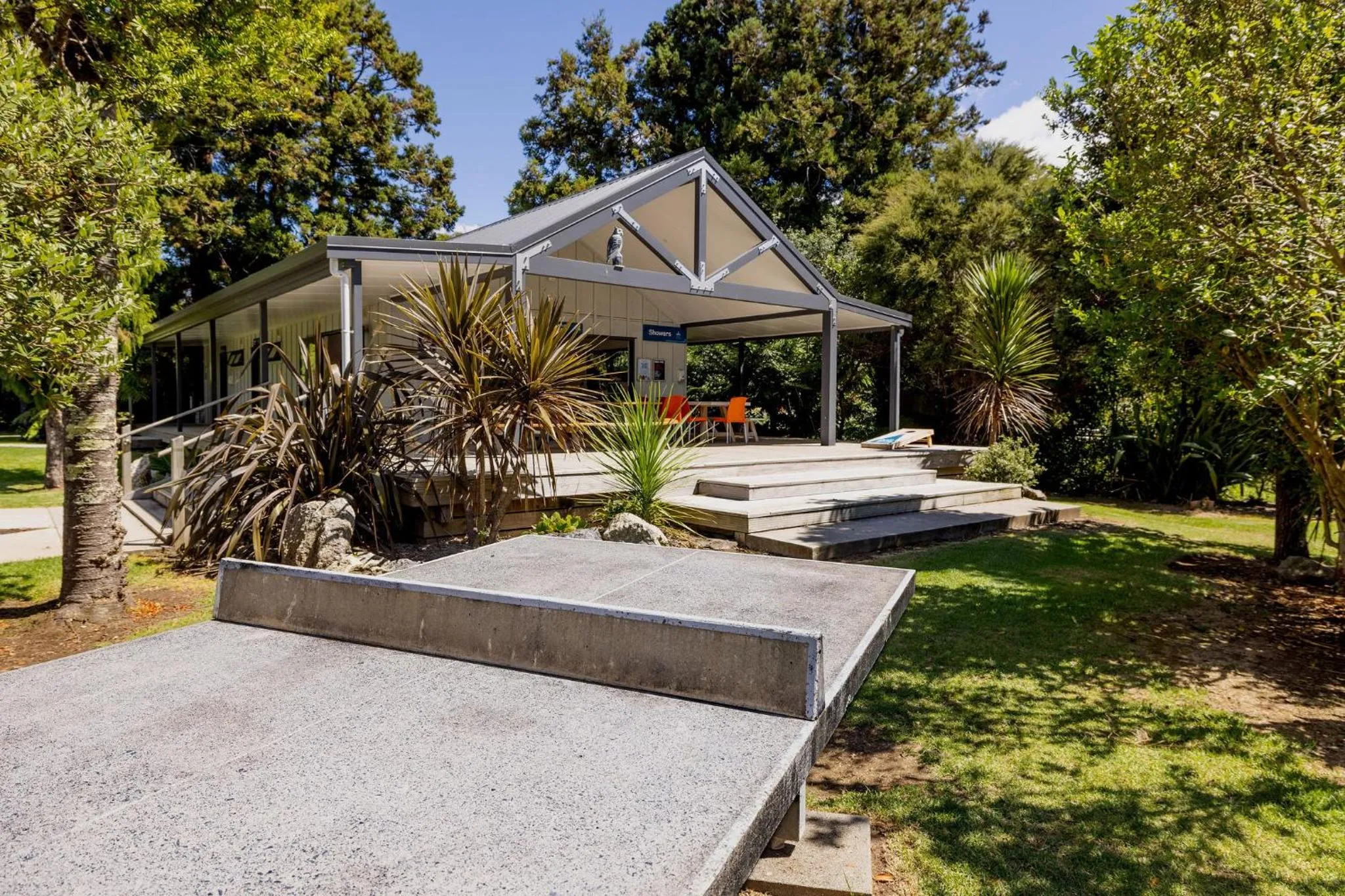 Communal kitchen in Hot Water Beach TOP 10 Holiday Park