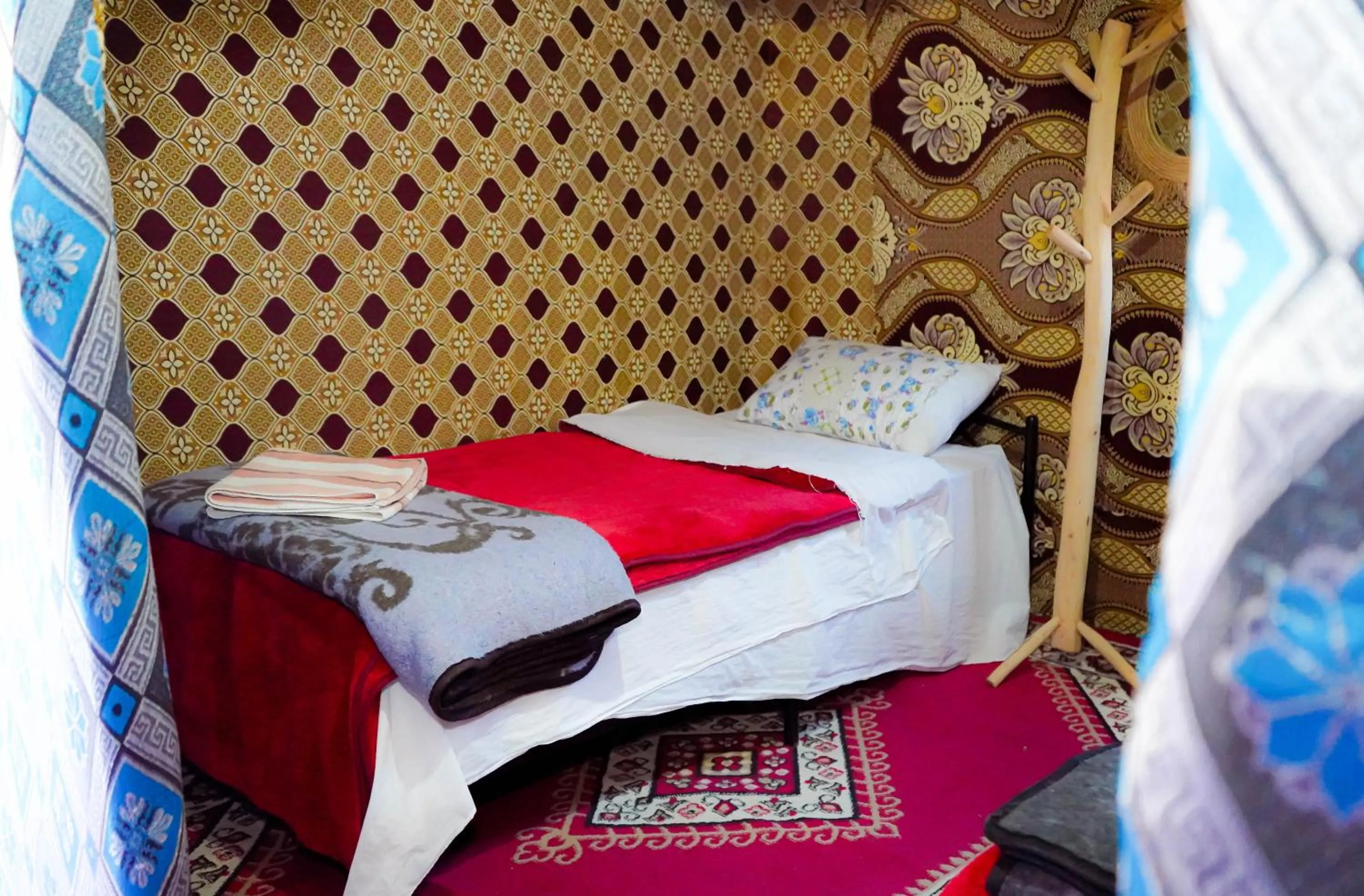 Bed in Mustapha Camp Merzouga