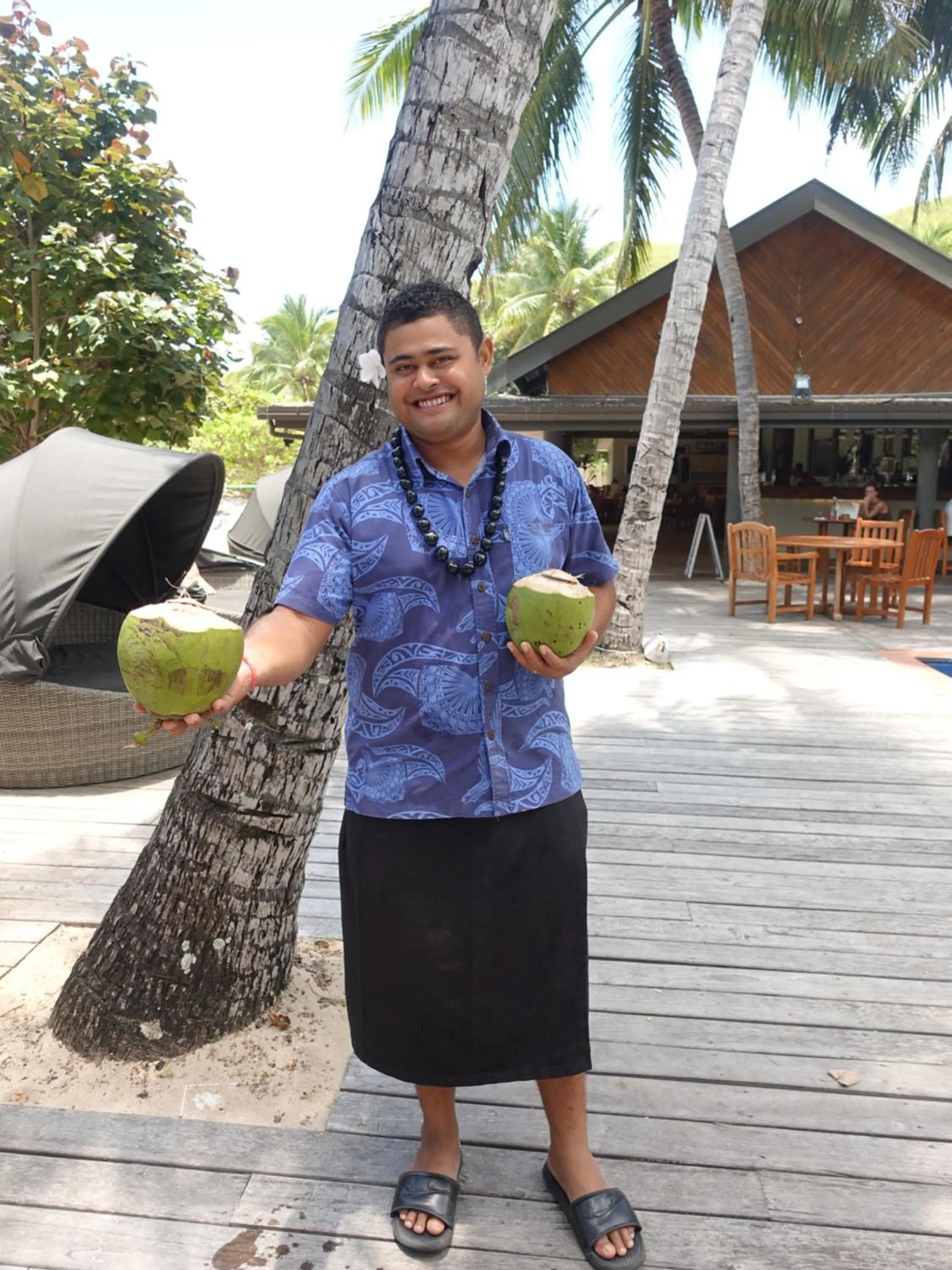 Staff in Octopus Resort