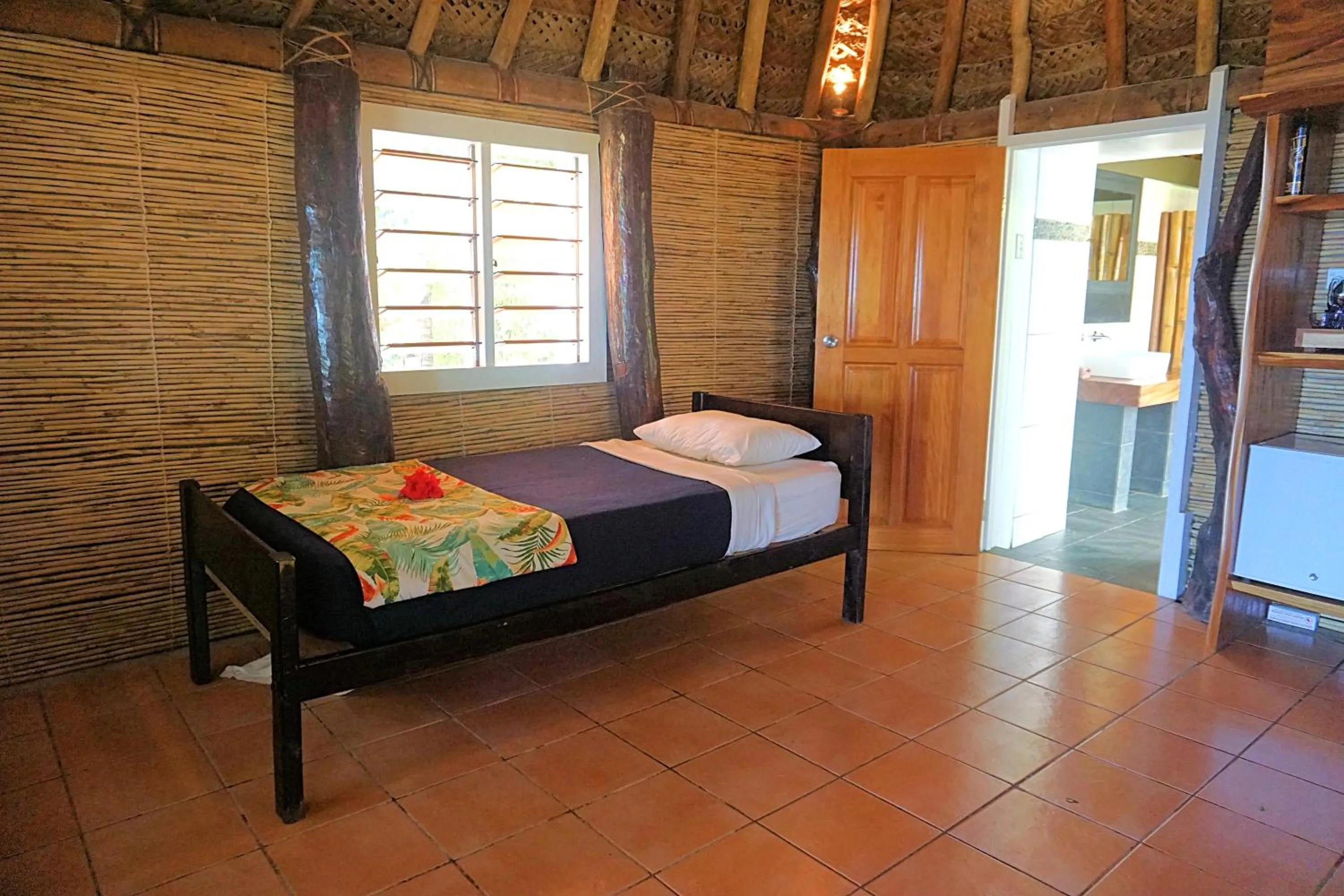 Bed in Octopus Resort