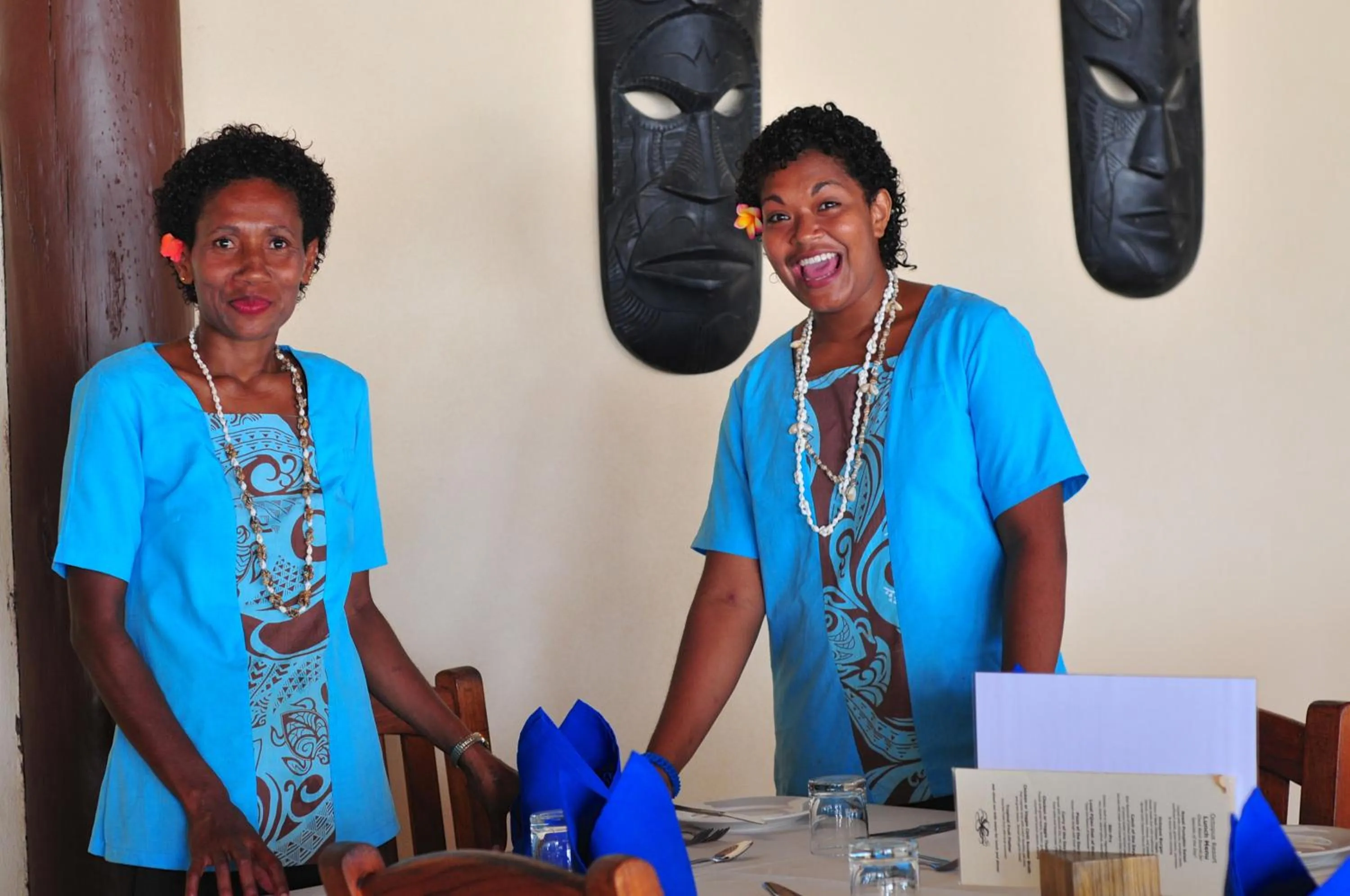 Staff in Octopus Resort