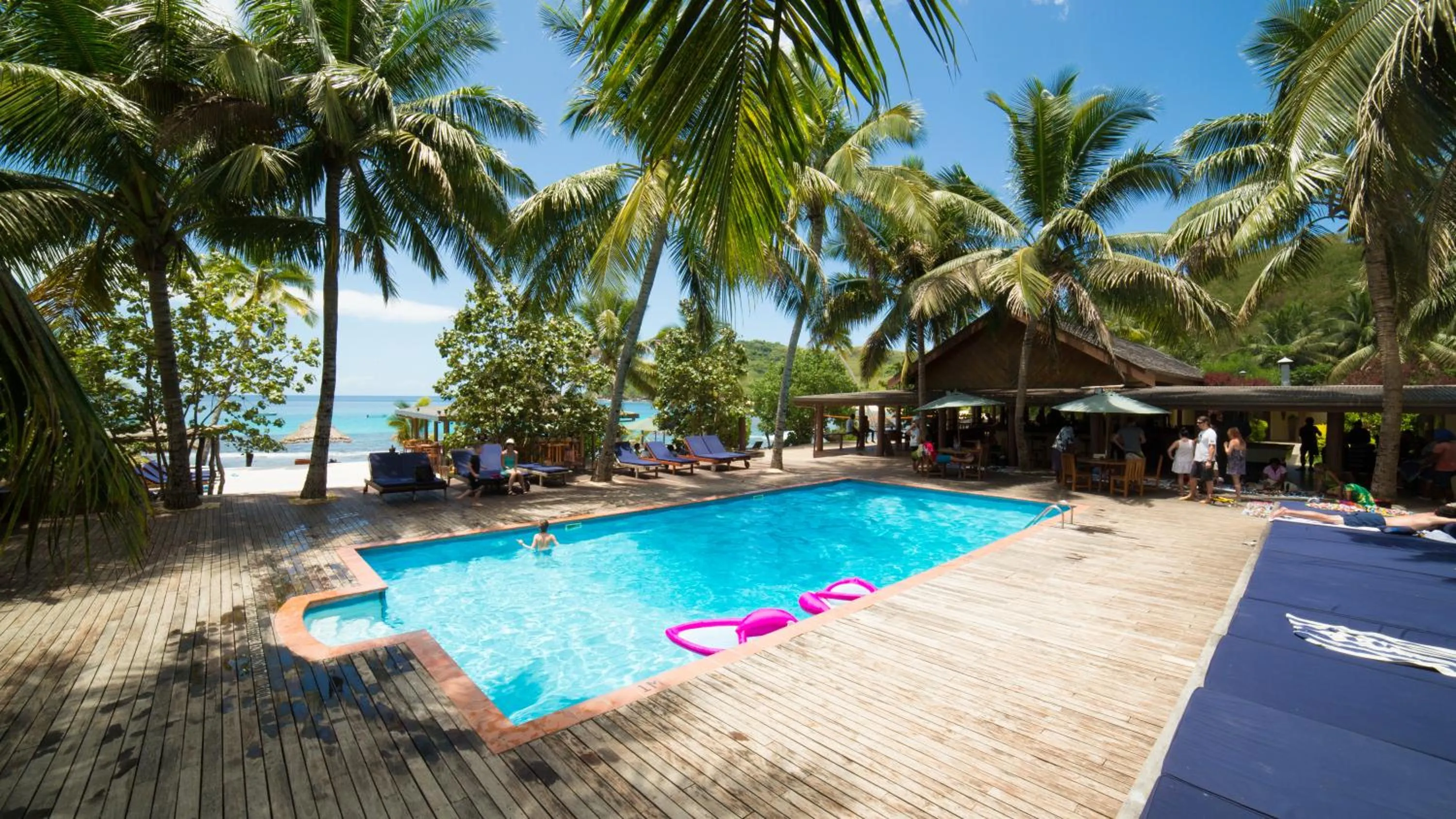 Swimming pool in Octopus Resort