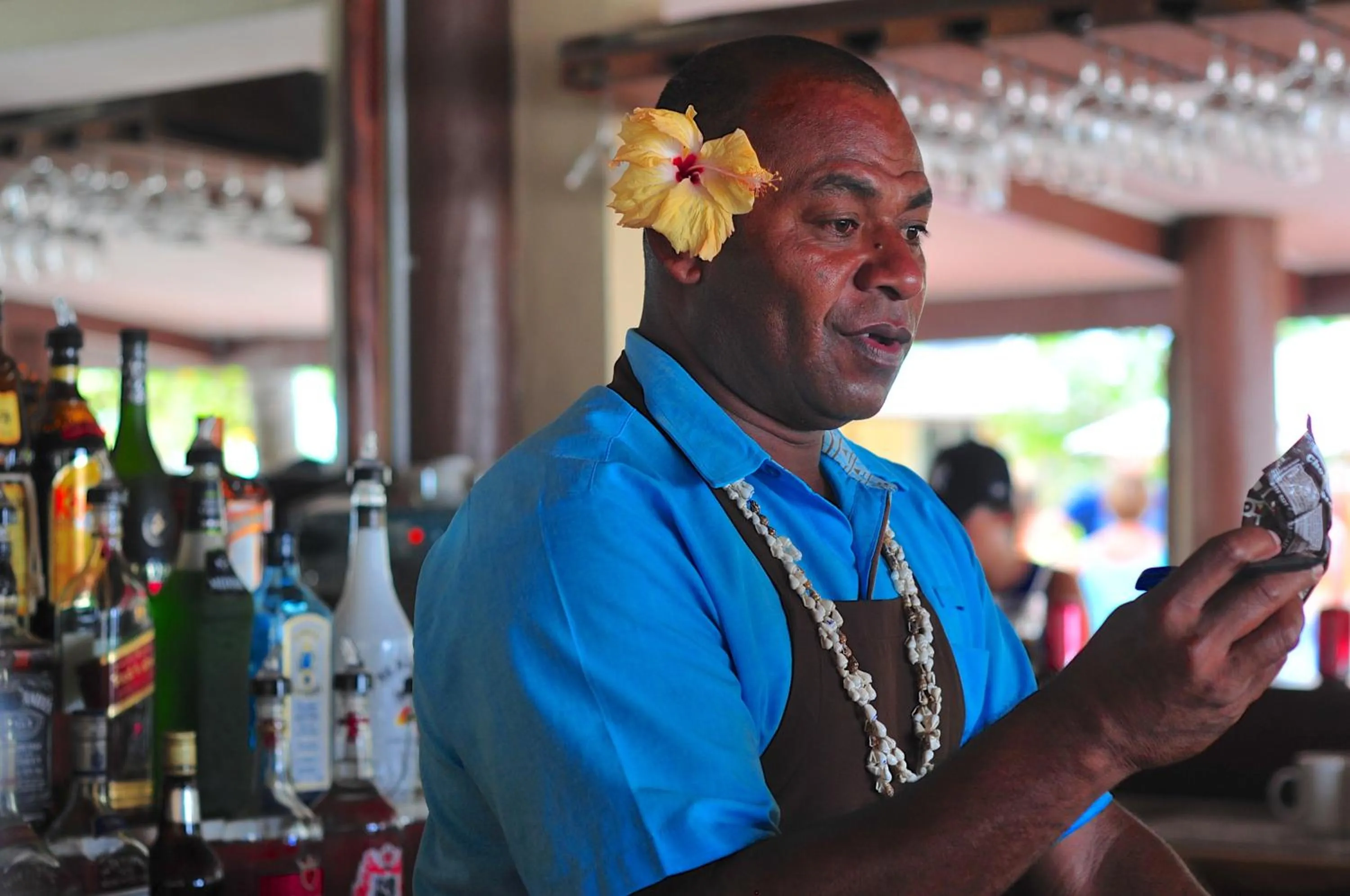 Staff in Octopus Resort