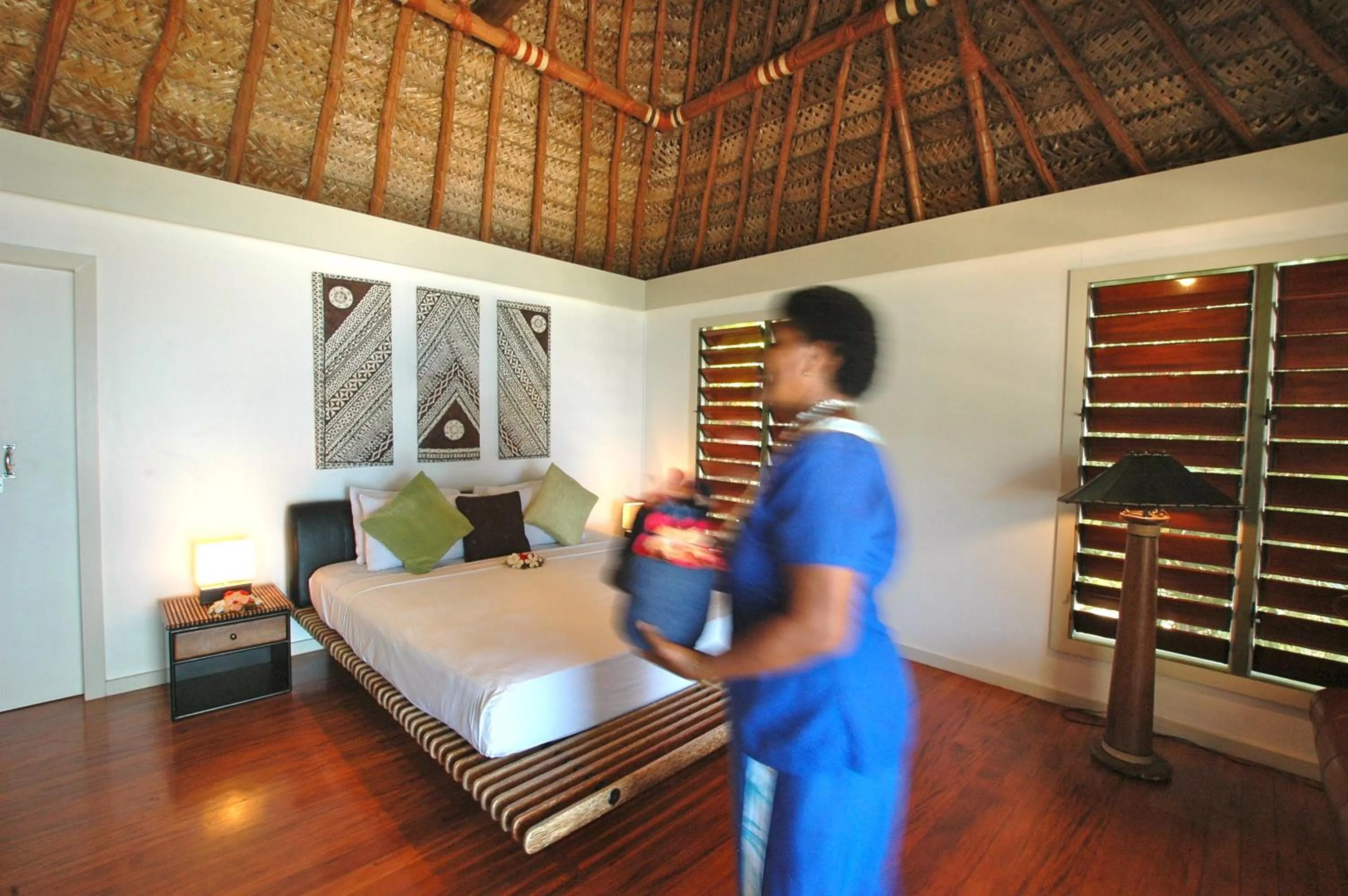 Bedroom, Bed in Octopus Resort