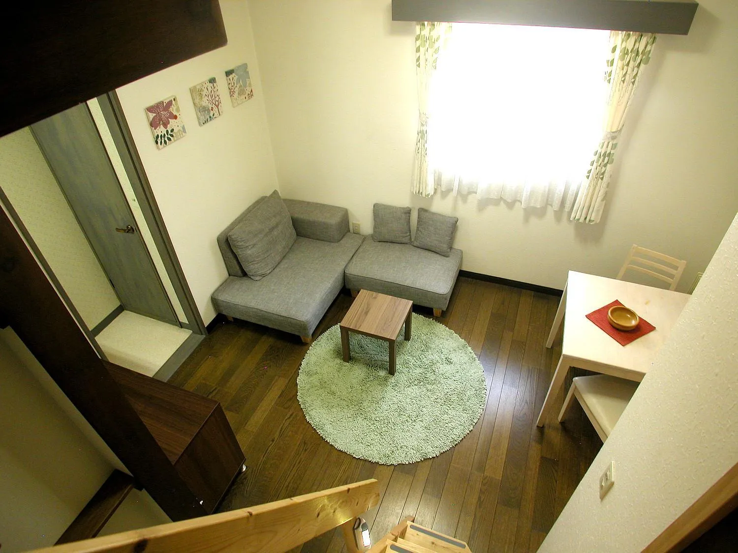 Seating area in B&B Koyuki Hakuba