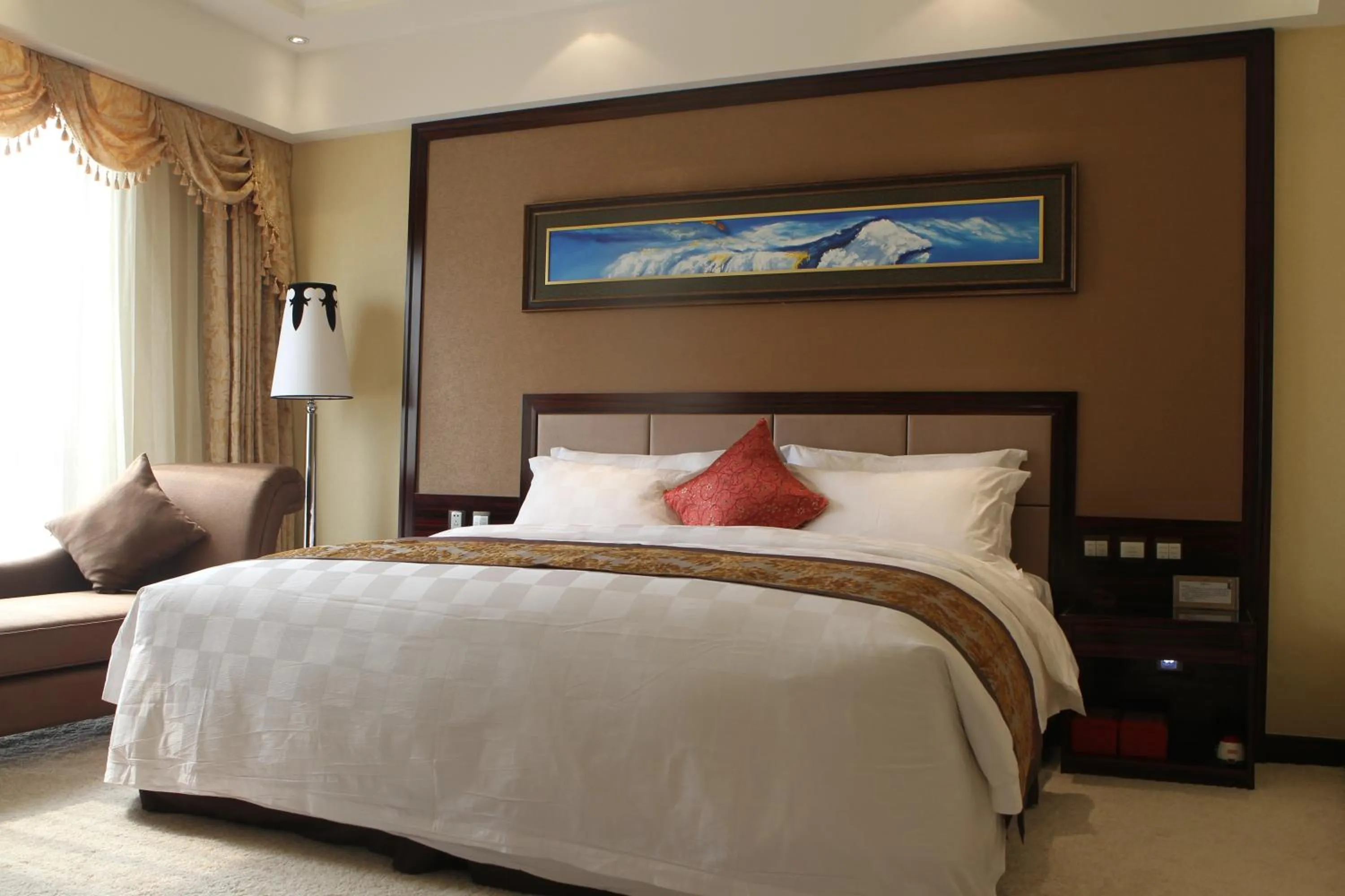 bunk bed, Bed in Zhengzhou Jianguo Hotel