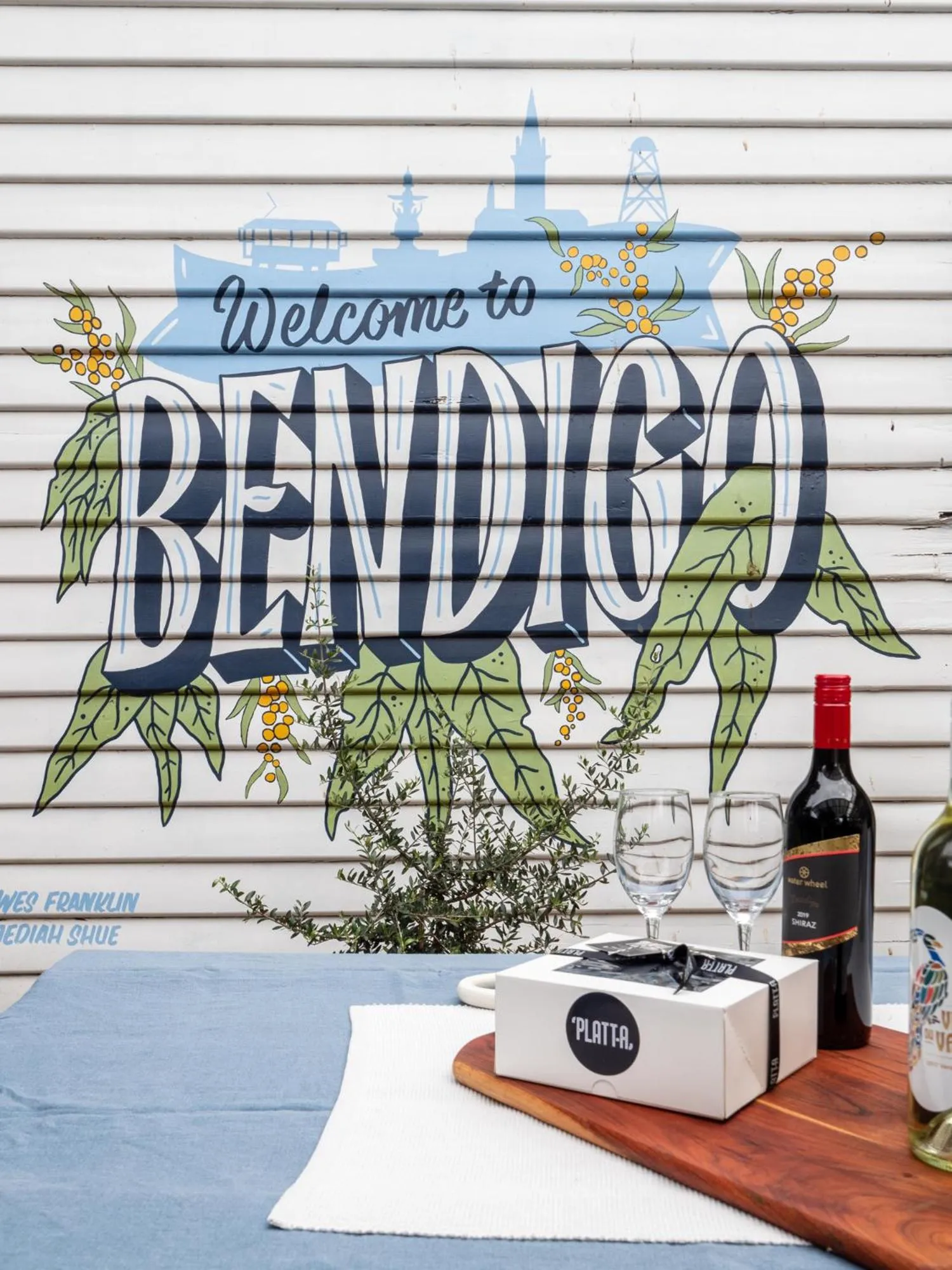 Garden in Bendigo Backpackers