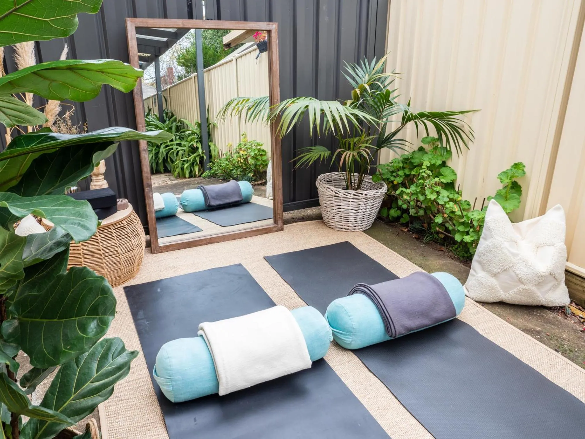 Garden in Bendigo Backpackers