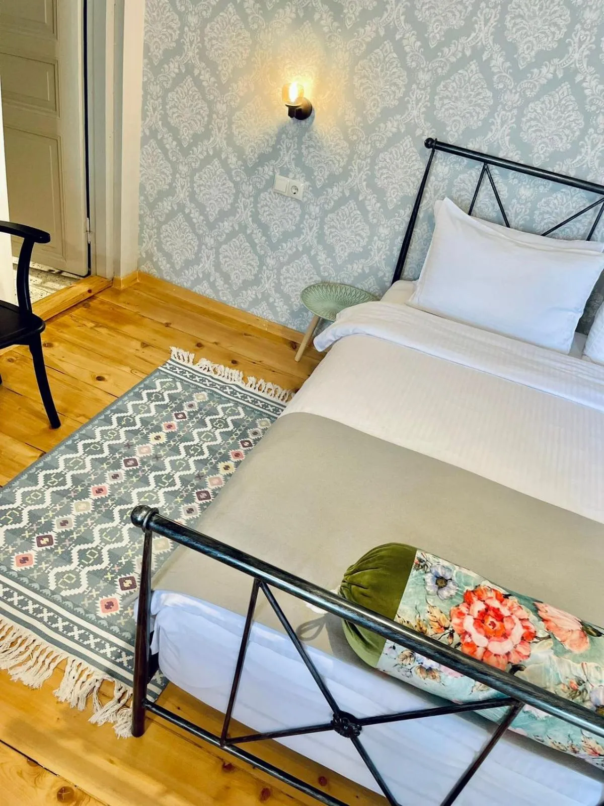 Bed in Arts Hotel Tbilisi