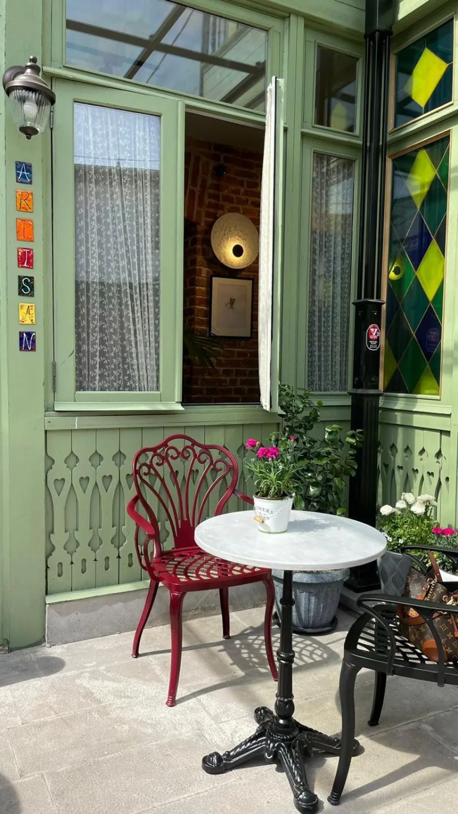 Patio in Arts Hotel Tbilisi