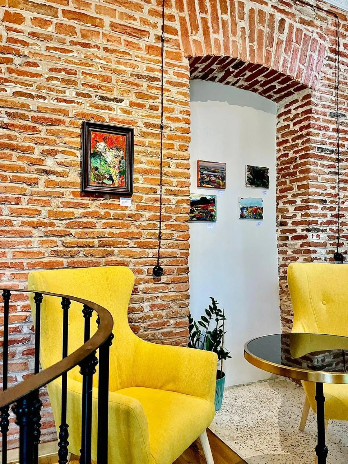 Lobby or reception in Arts Hotel Tbilisi