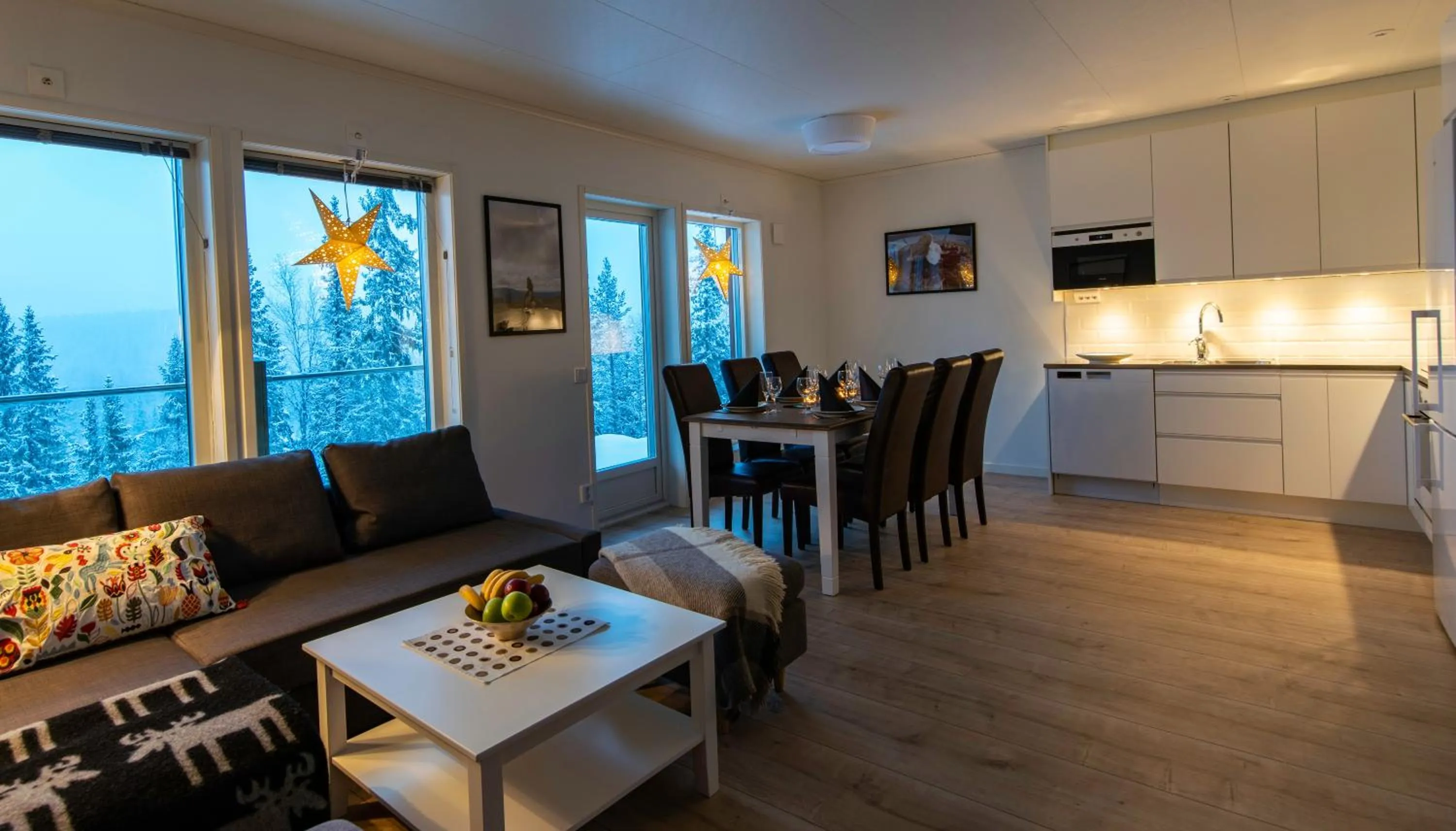 Natural landscape in Parkstigens Lägenheter