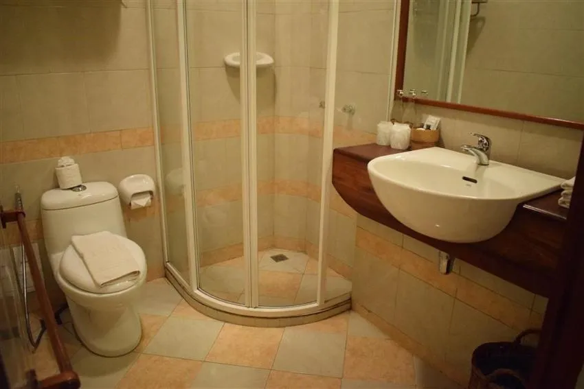 Bathroom in Sala Prabang Hotel