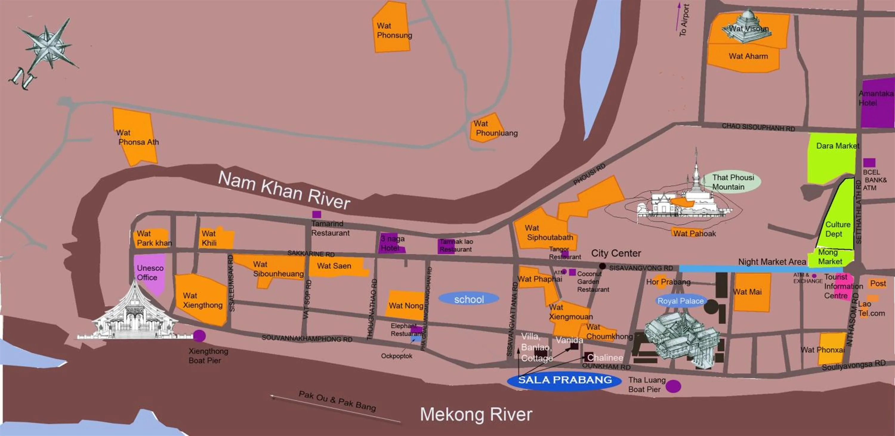 Property building in Sala Prabang Hotel