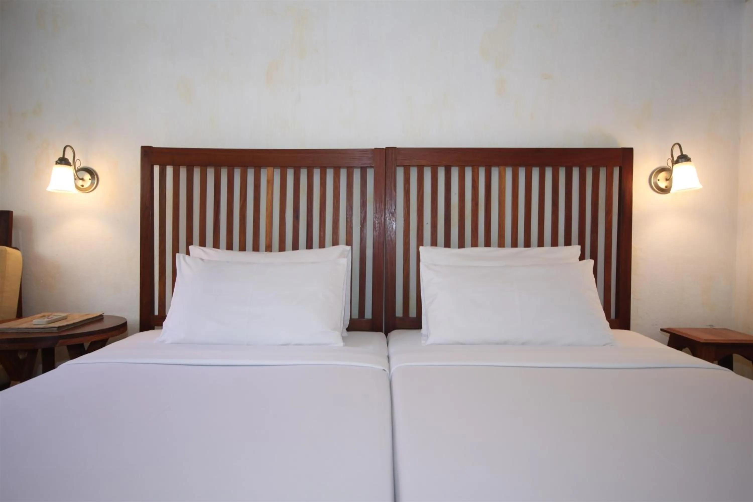 Bed in Sala Prabang Hotel