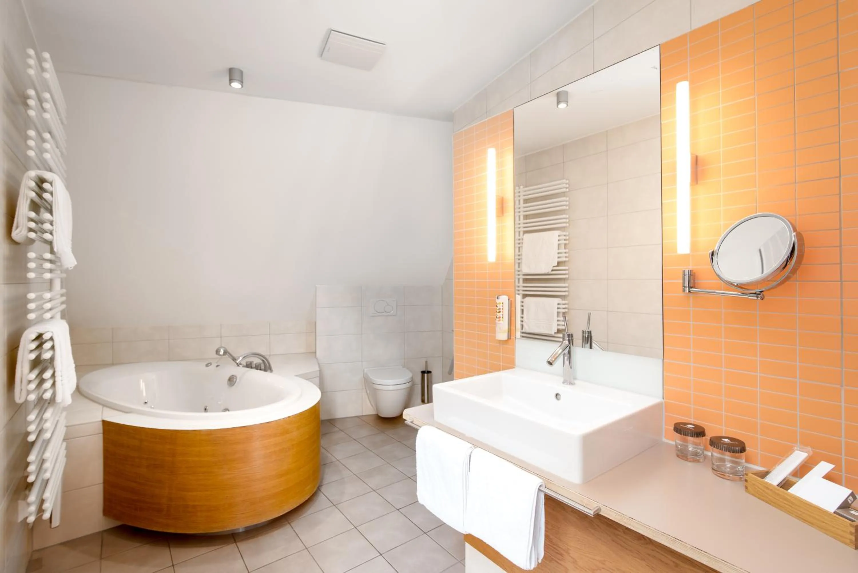 Bathroom in Hotel Nepomuk