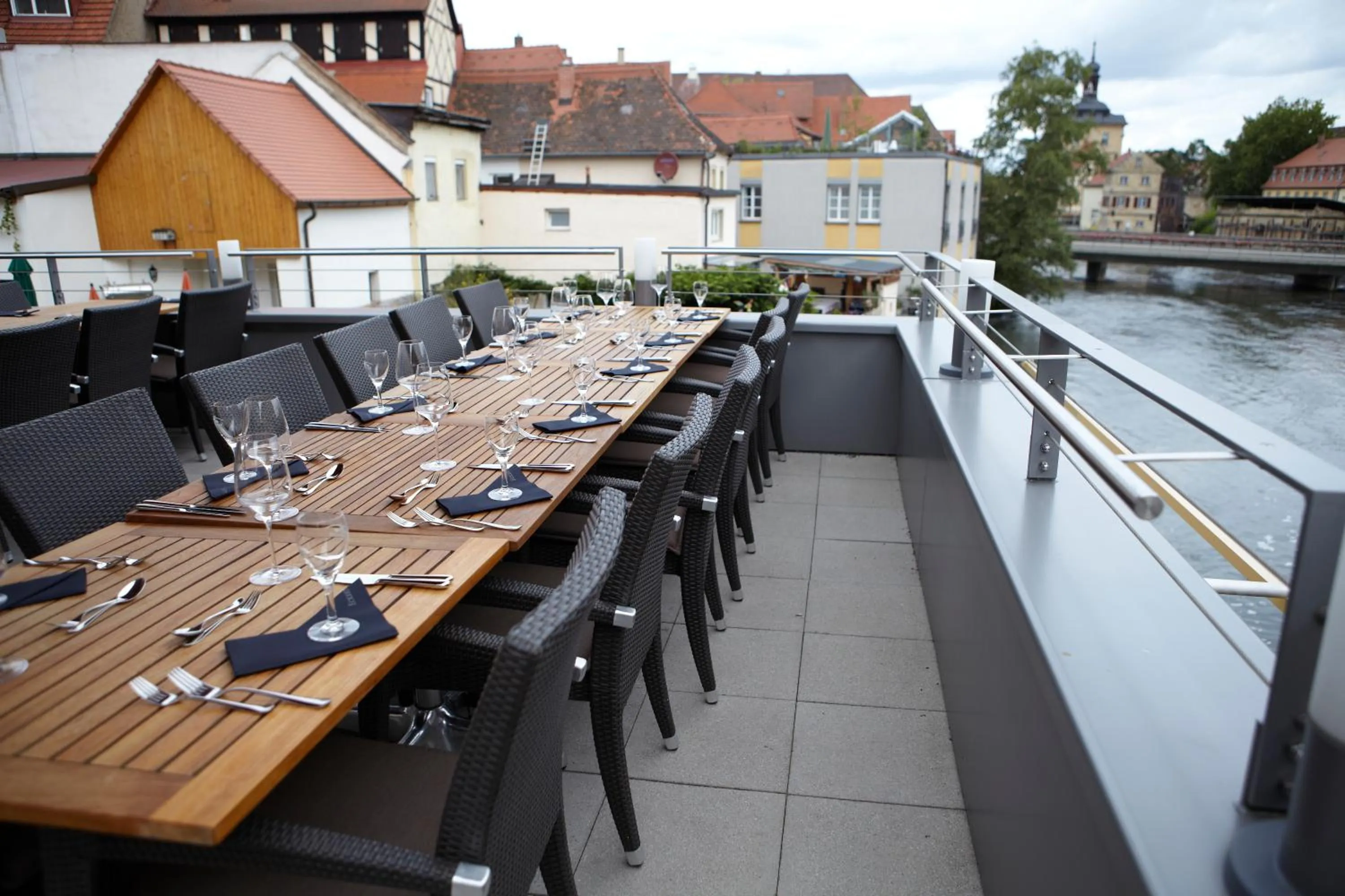 Balcony/Terrace in Hotel Nepomuk