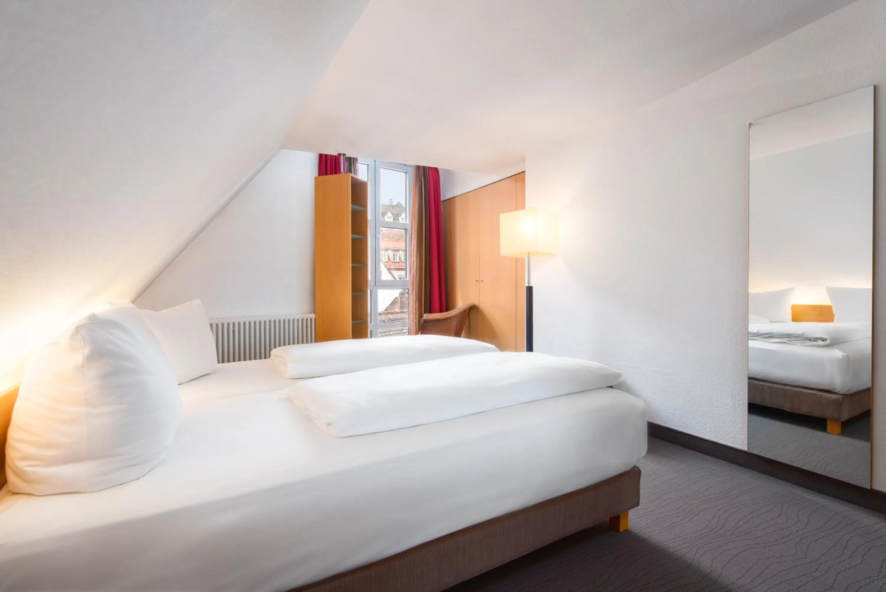 Photo of the whole room, Bed in Hotel Nepomuk