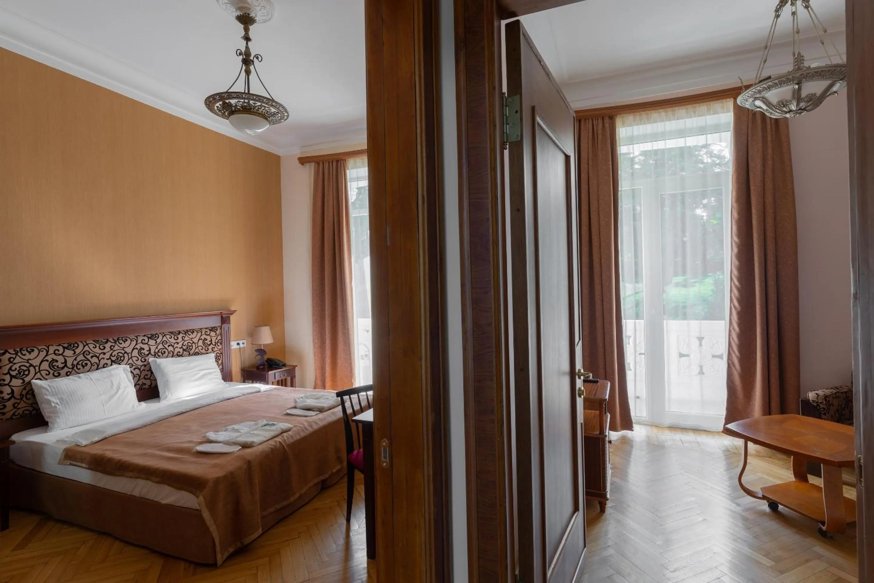 Bedroom, Bed in Legends Tskaltubo Spa Resort