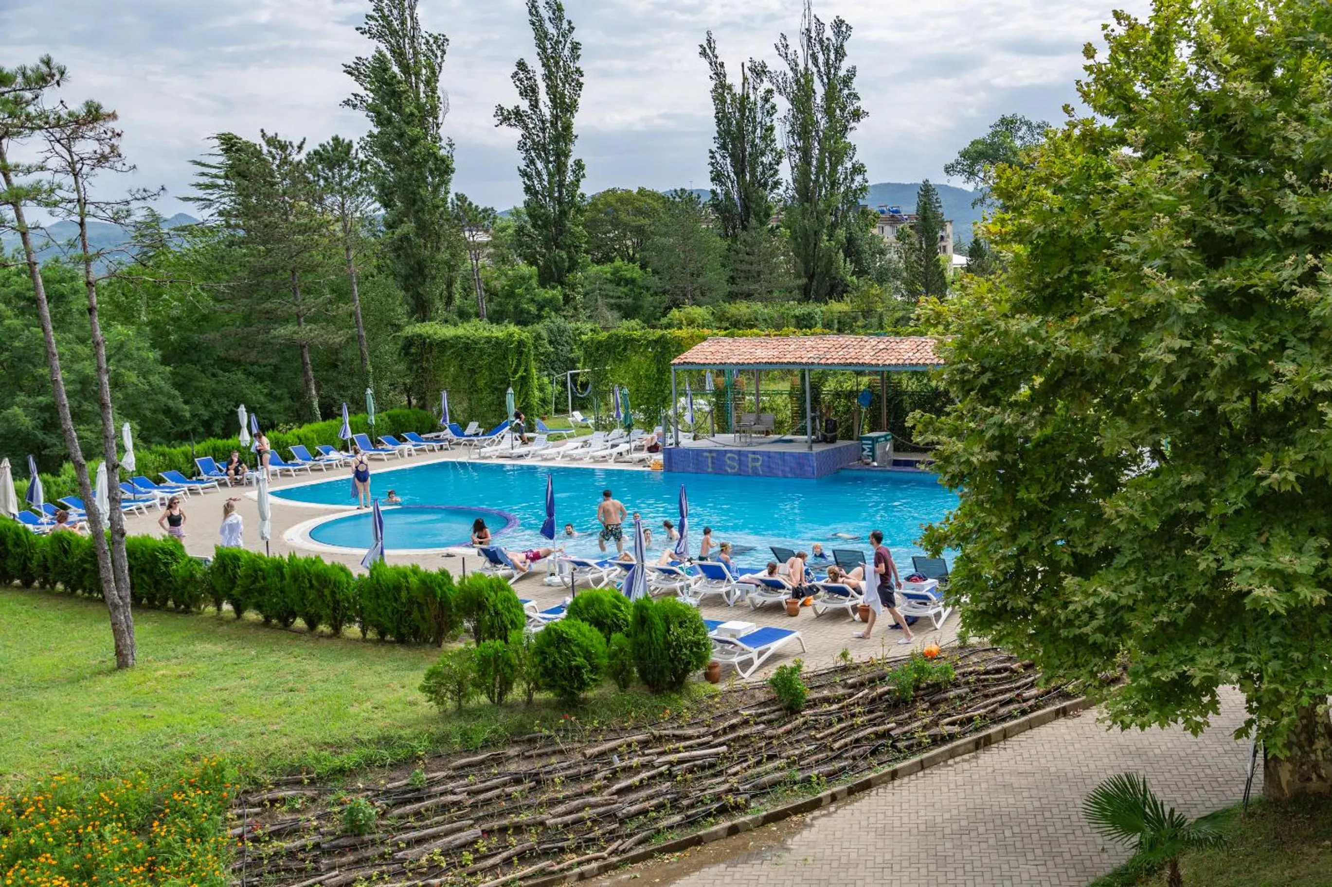 Swimming pool in Legends Tskaltubo Spa Resort