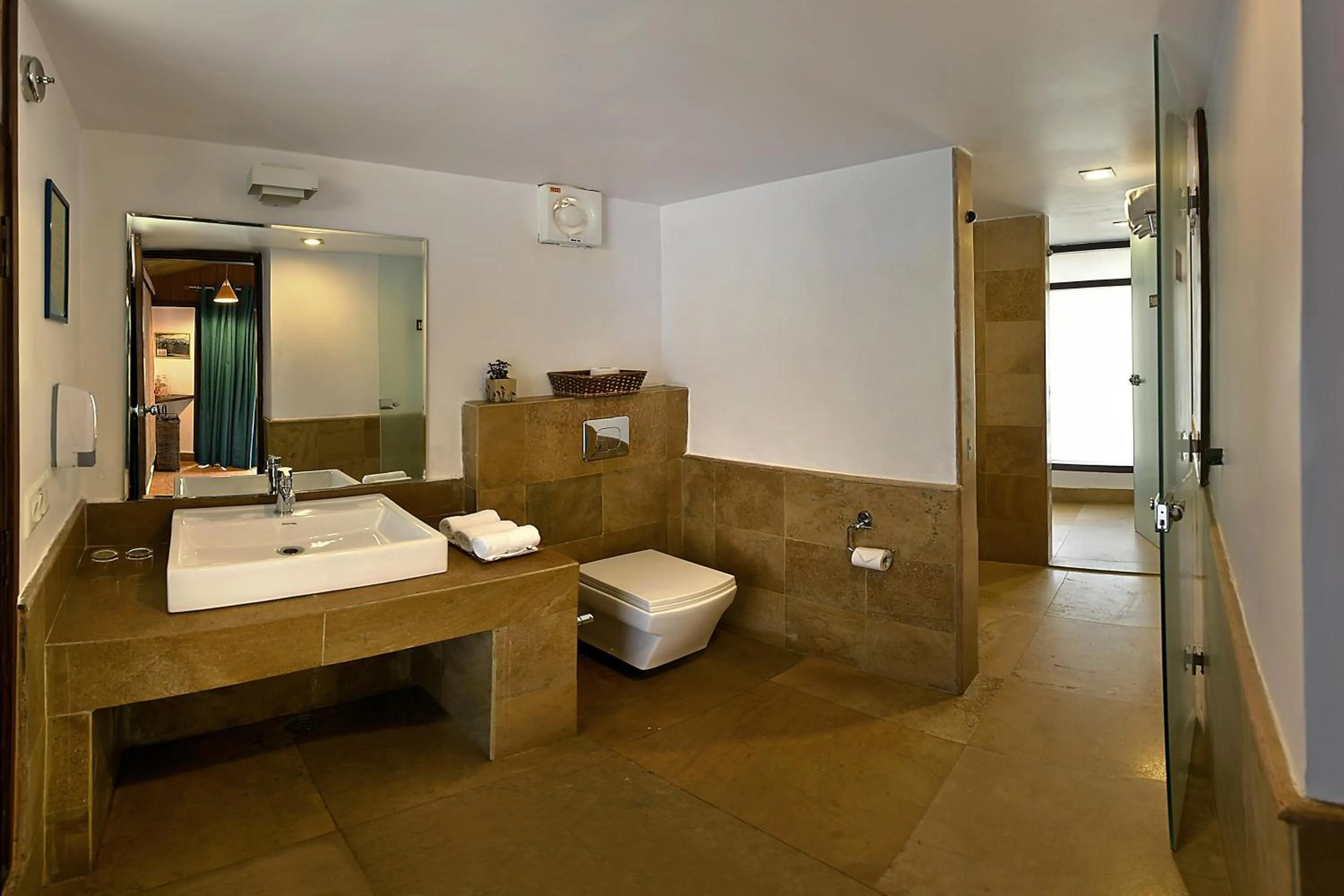 Bathroom in Atali Ganga Resort, Rishikesh