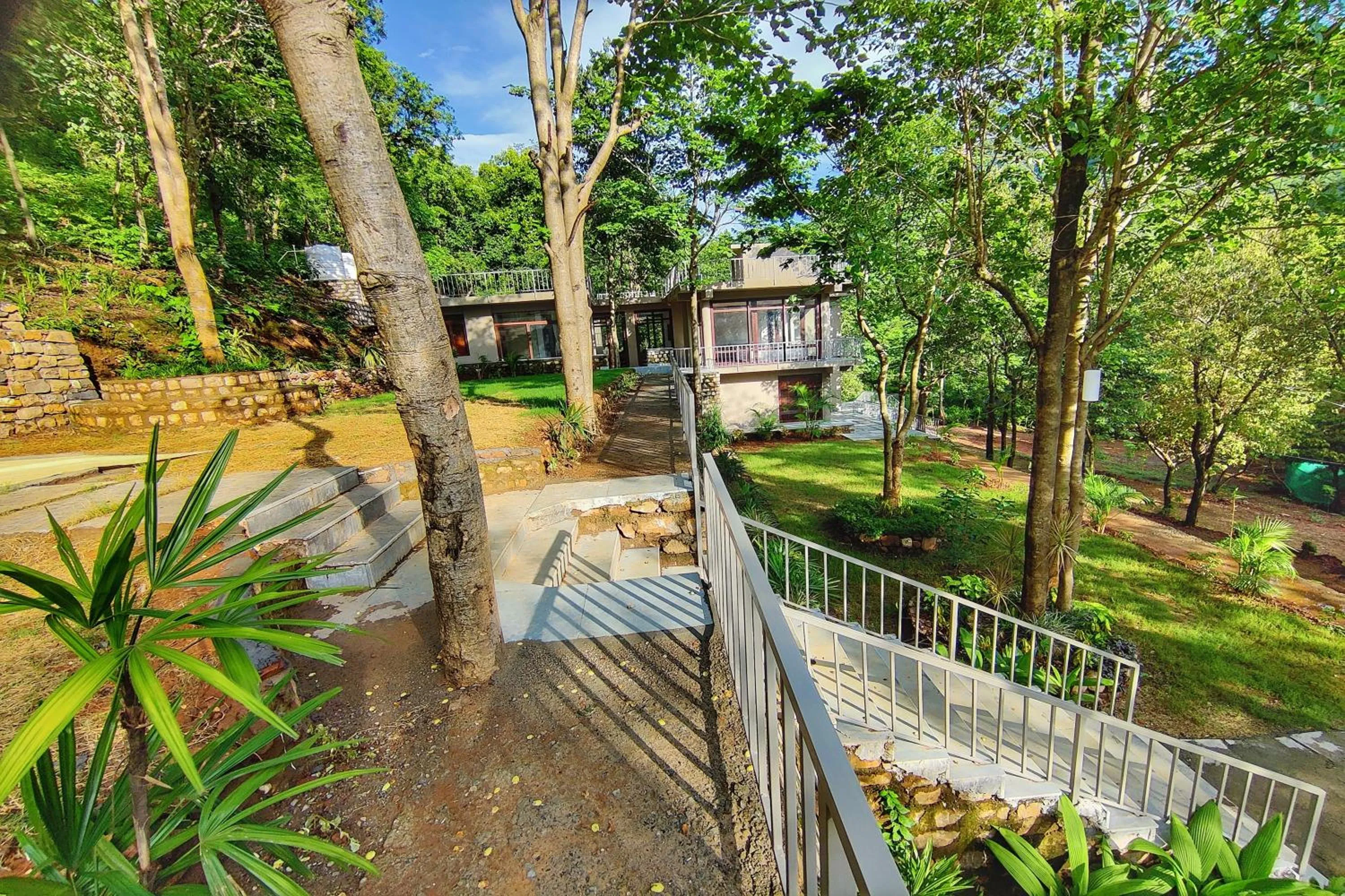 Property building in Atali Ganga Resort, Rishikesh