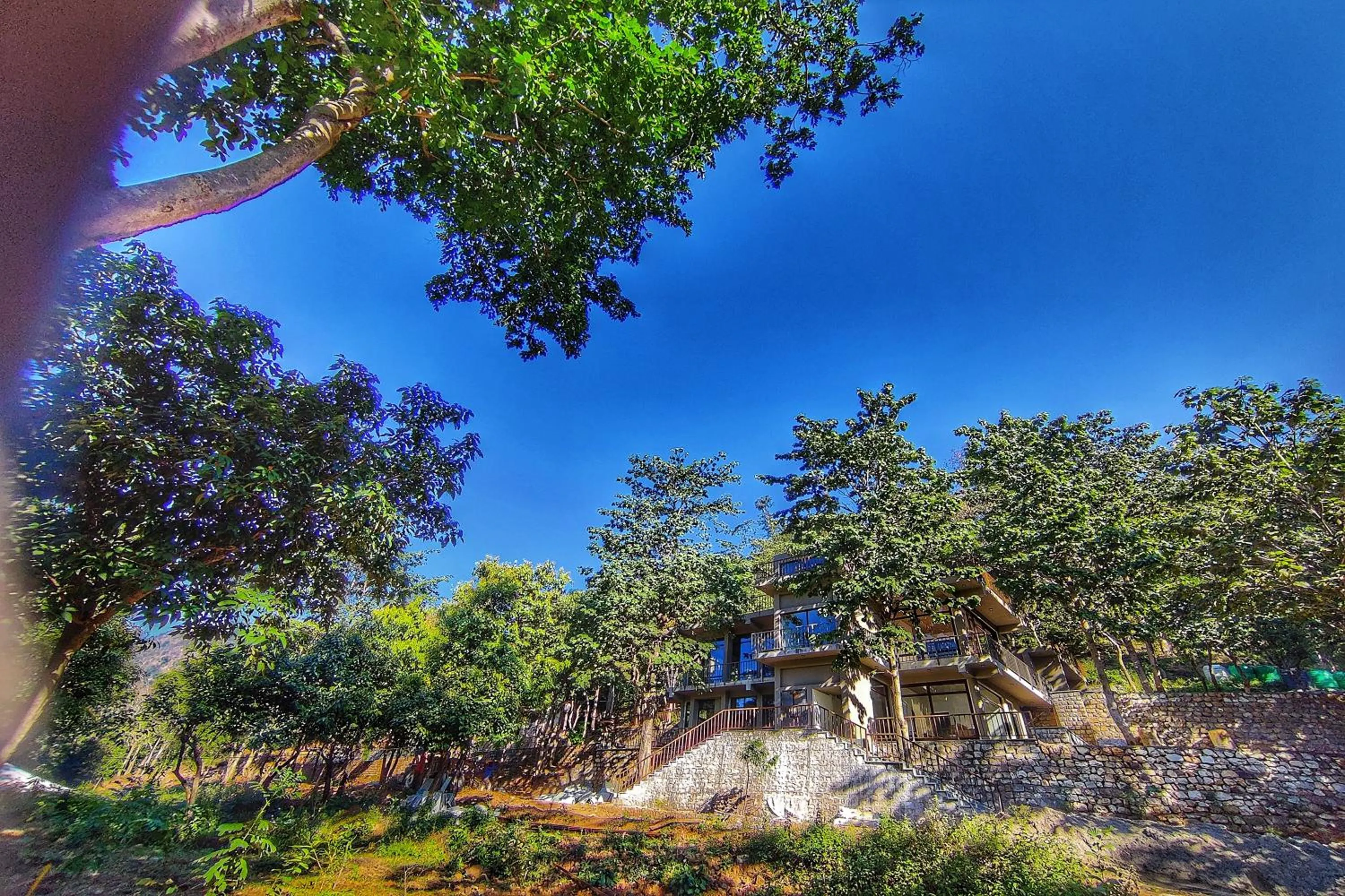 Garden in Atali Ganga Resort, Rishikesh