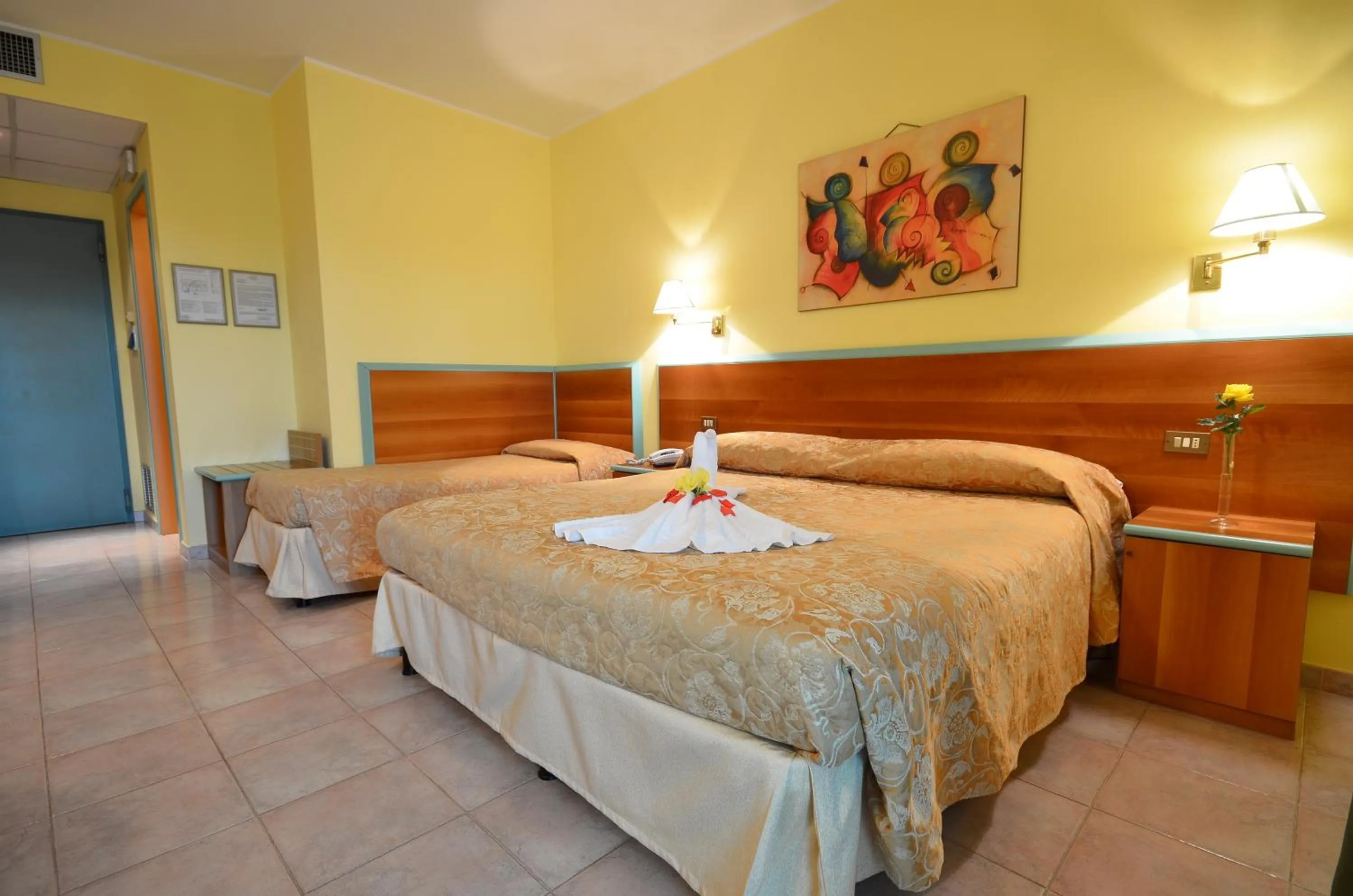 Bed in Hotel Parco degli Ulivi