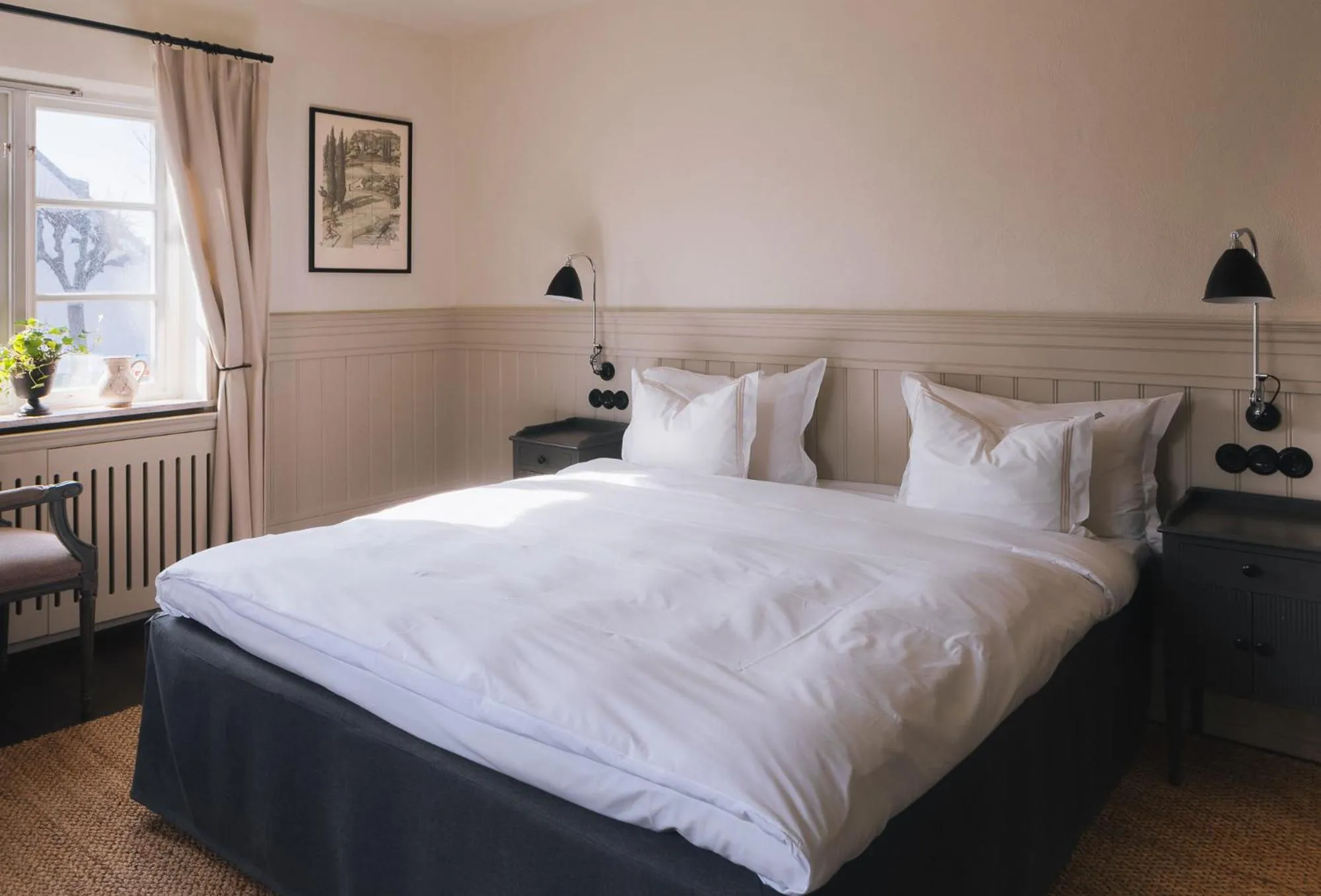 Bed in Hotell Gässlingen