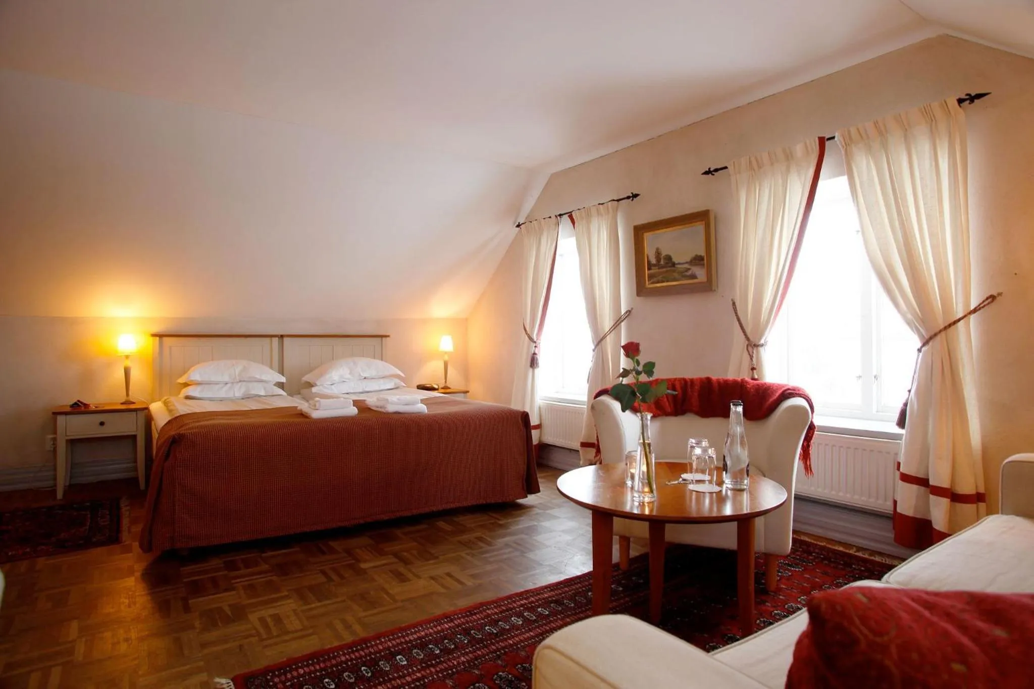 Photo of the whole room, Bed in Hotell Gässlingen