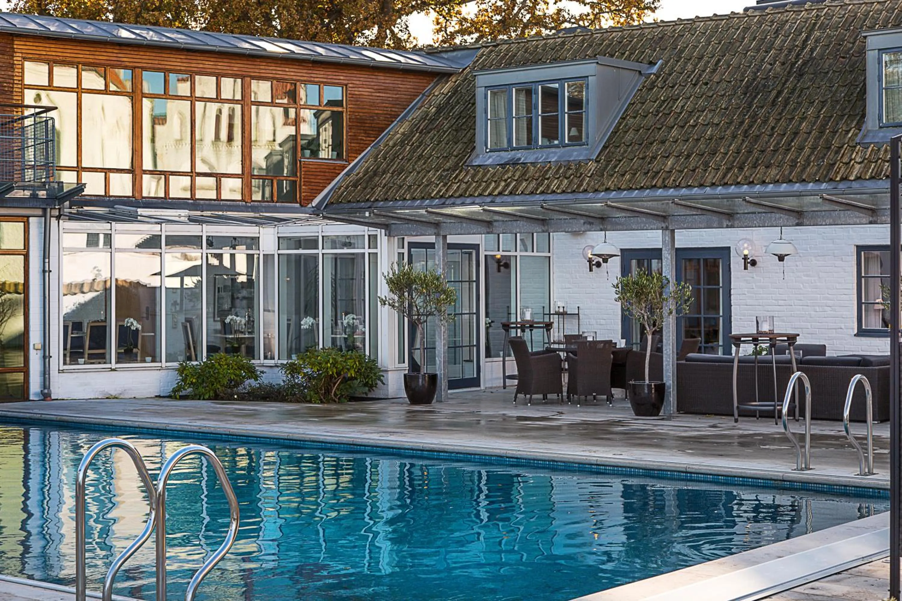 Swimming pool in Hotell Gässlingen