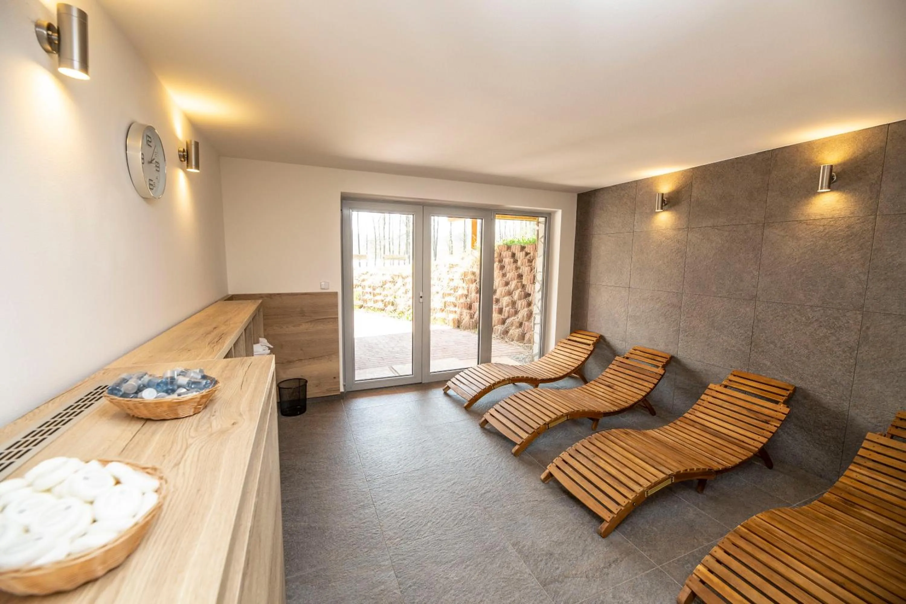 Sauna in Resort Orsino