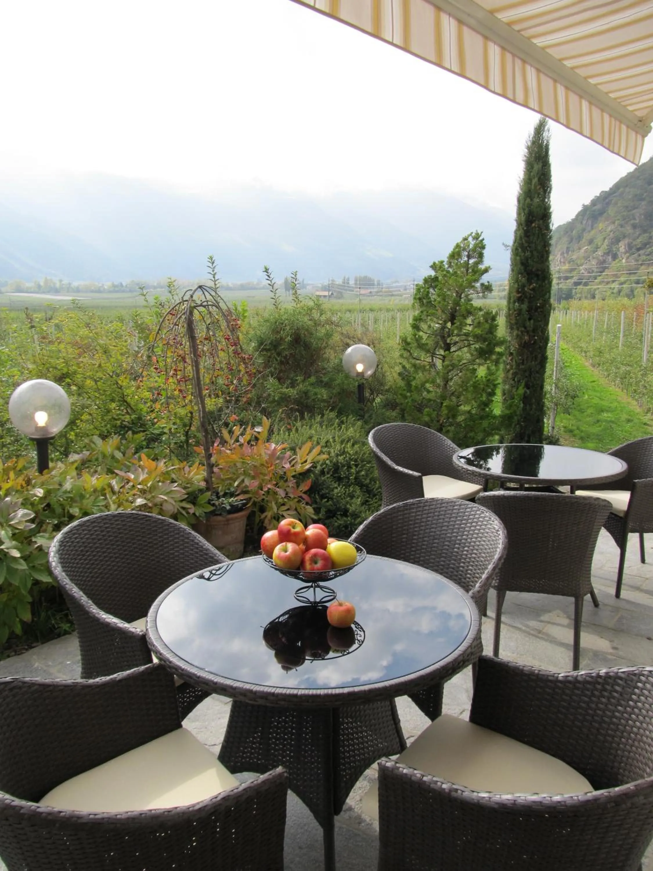Balcony/Terrace in Garni Weghueb