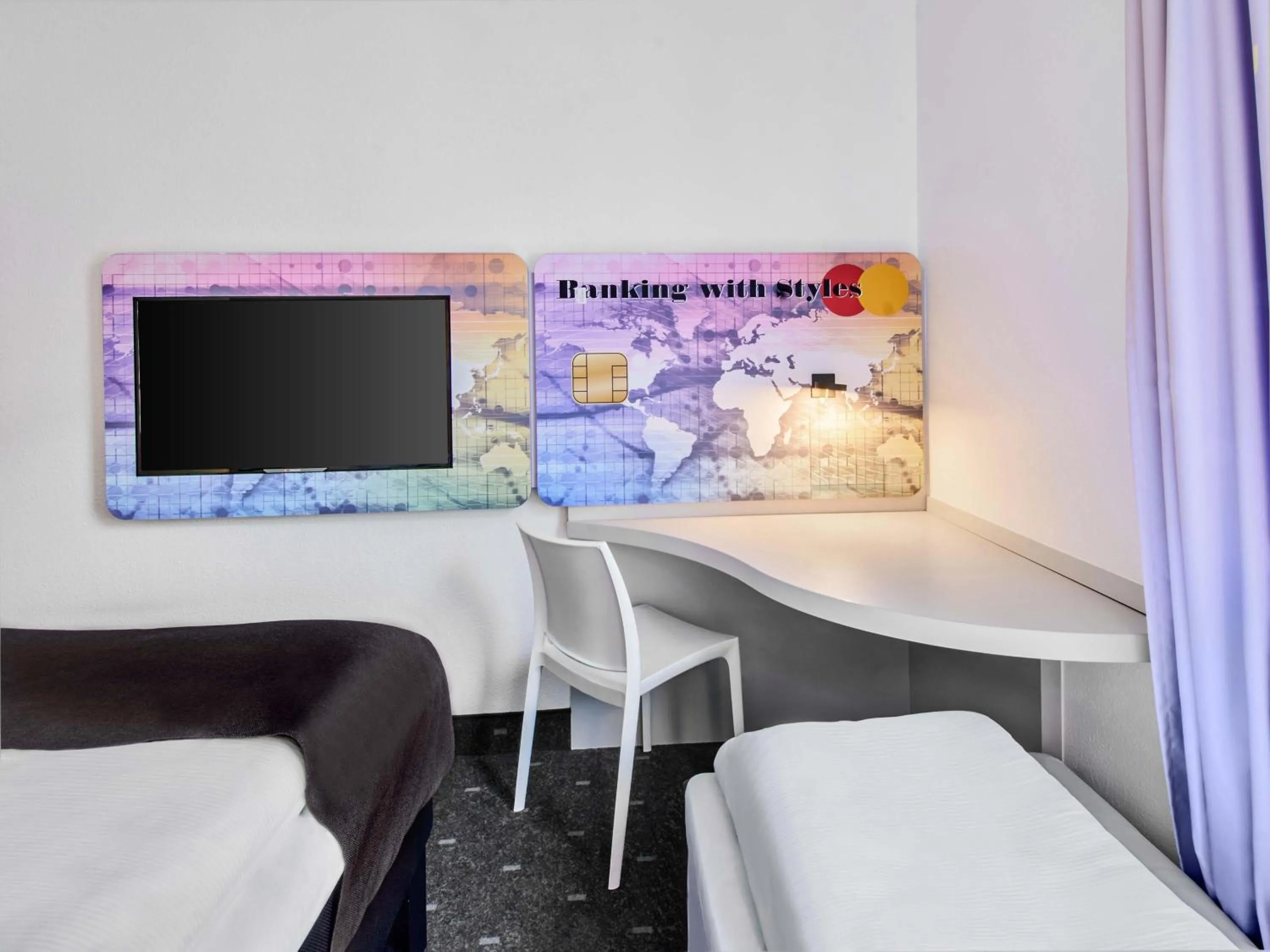 Photo of the whole room in B&B Hotel Offenbach-Kaiserlei