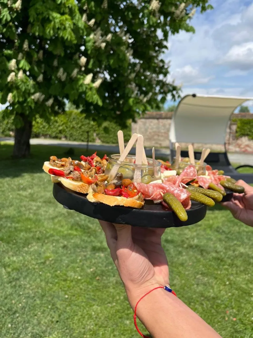 Garden in Albergo Cosmera