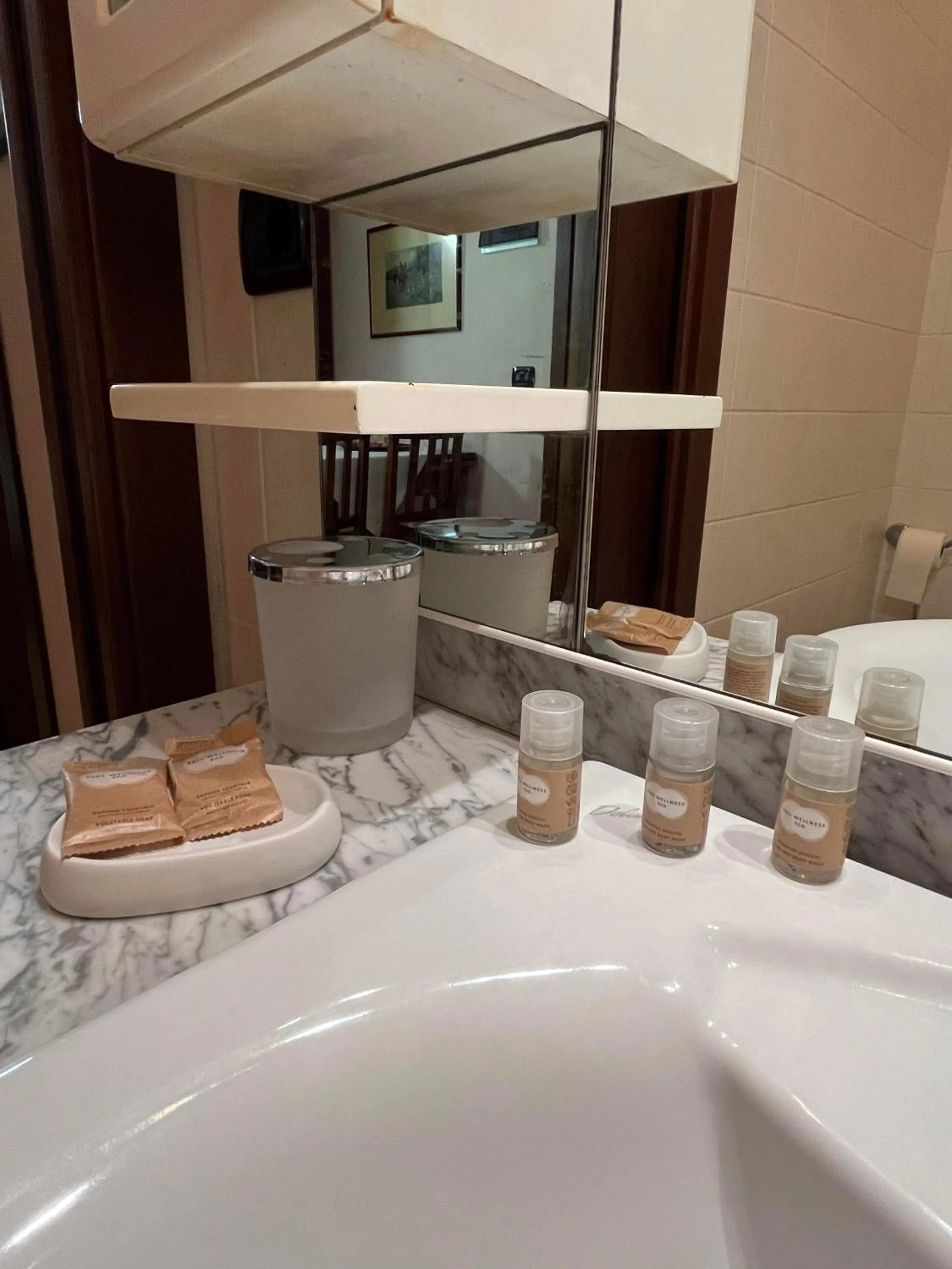 Bathroom in Albergo Cosmera