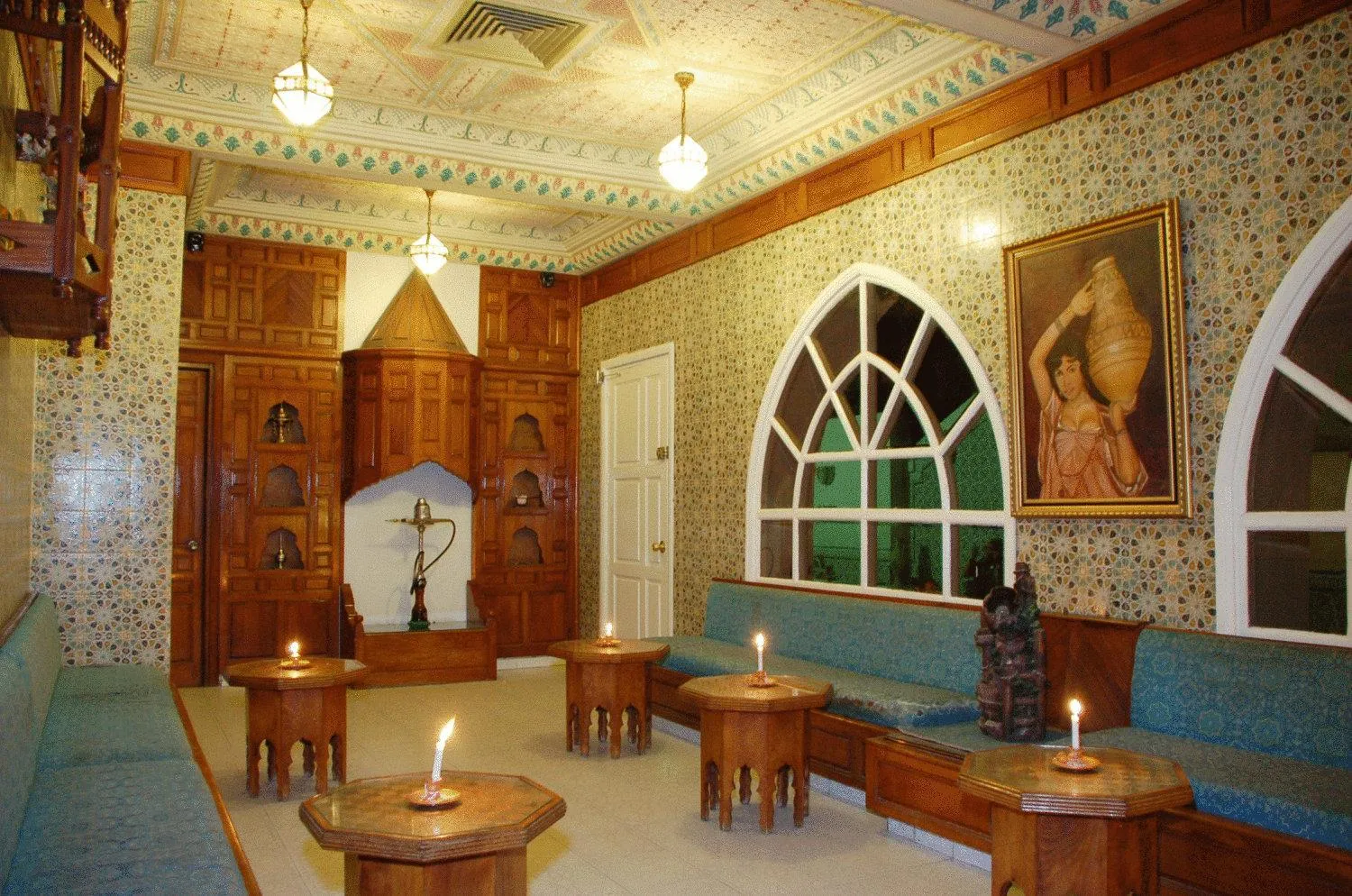 Living room in Hotel Byzance