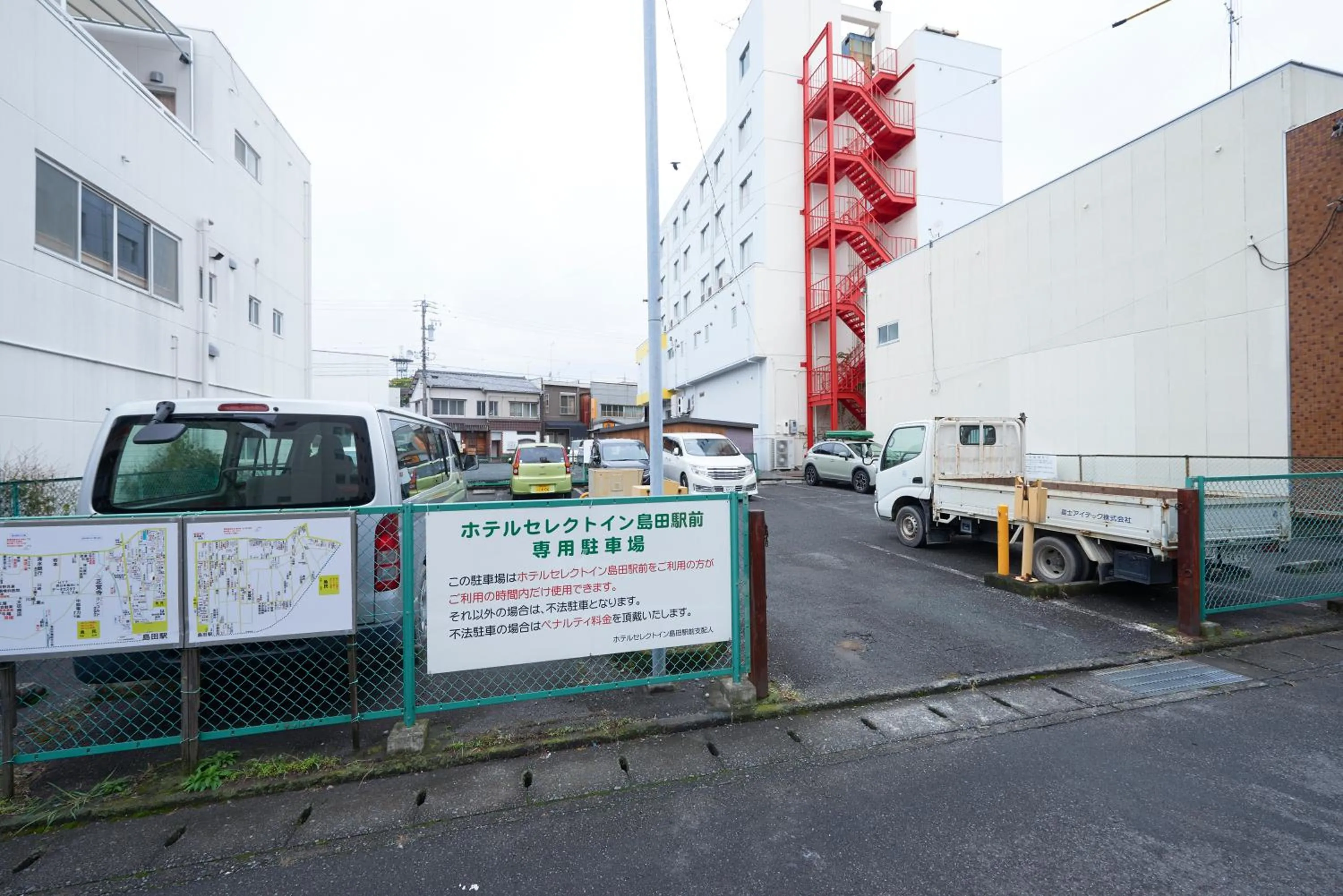 Area and facilities in Select Inn Shimada Ekimae