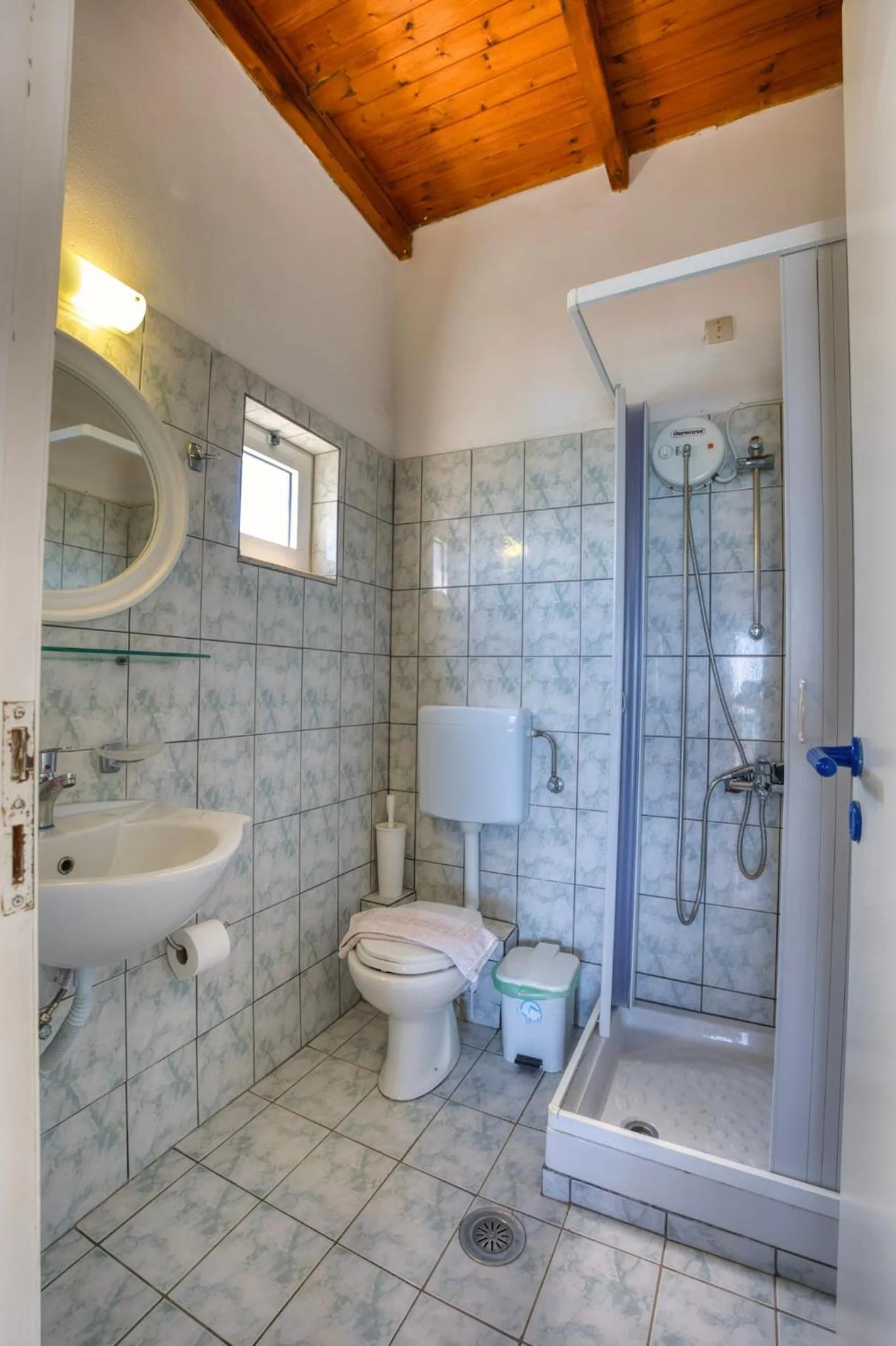 Shower in Troulis Seaside