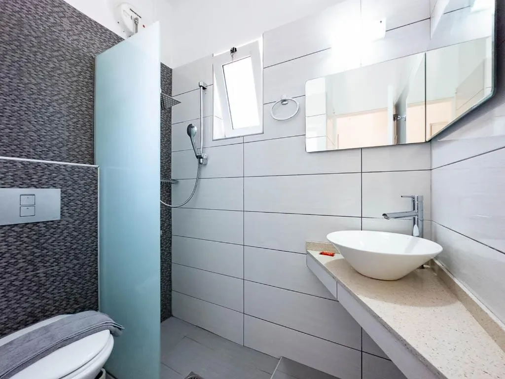 Bathroom in Troulis Seaside