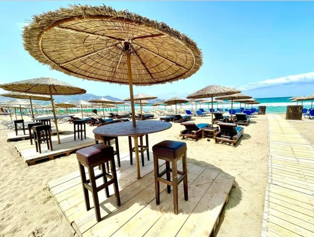 Beach in Troulis Seaside