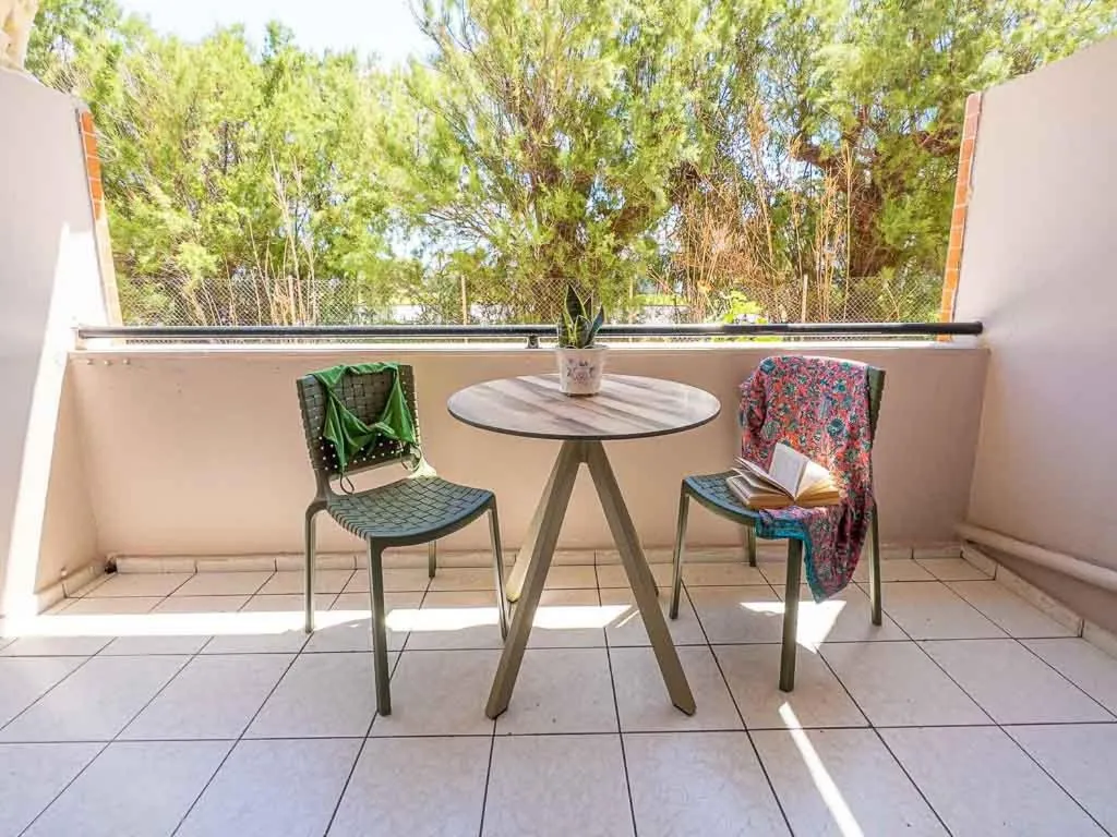 Balcony/Terrace in Troulis Seaside