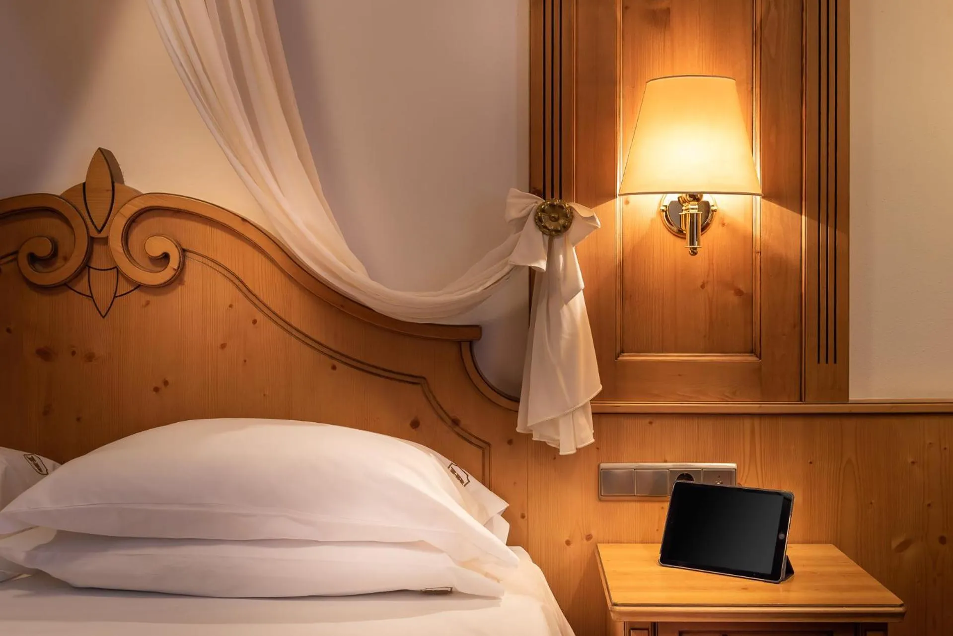 Bed in Hotel Belvedere